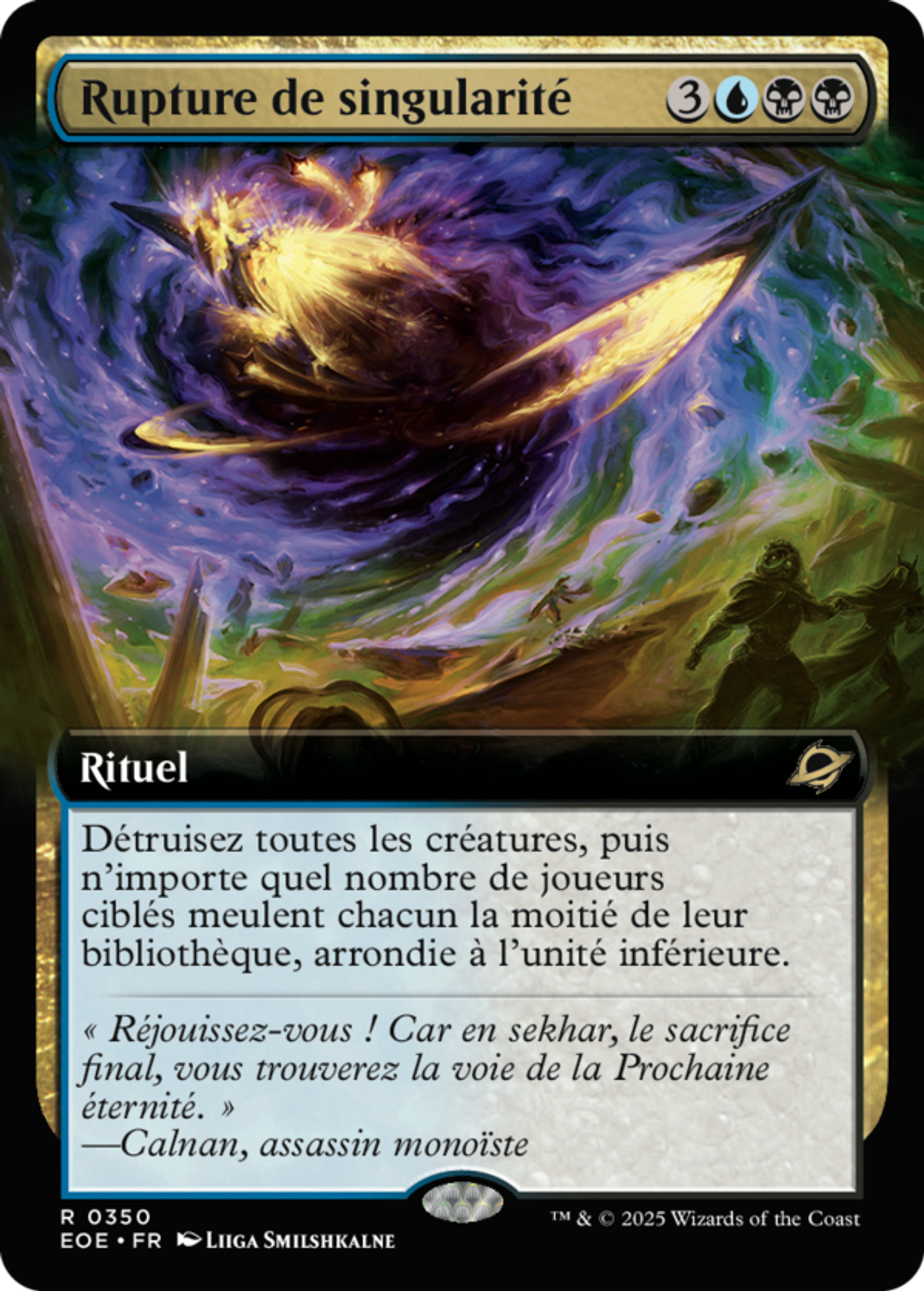 Rupture de singularité — Edge of Eternities — Magic: The Gathering