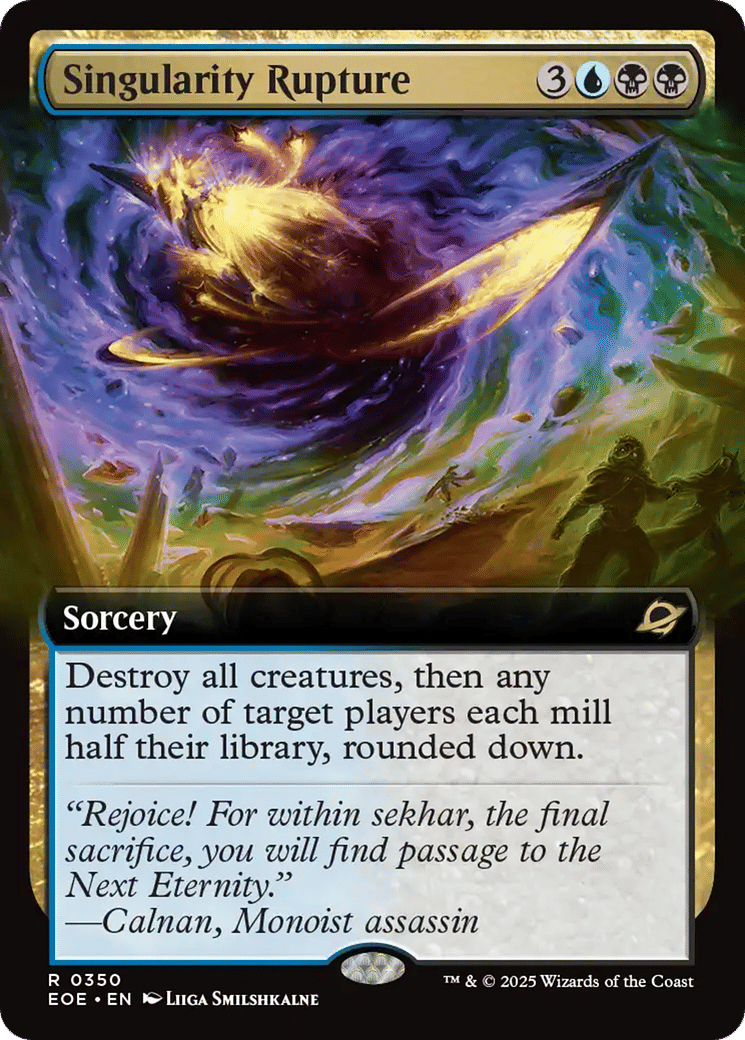 Singularity Rupture — Edge of Eternities — Magic: The Gathering