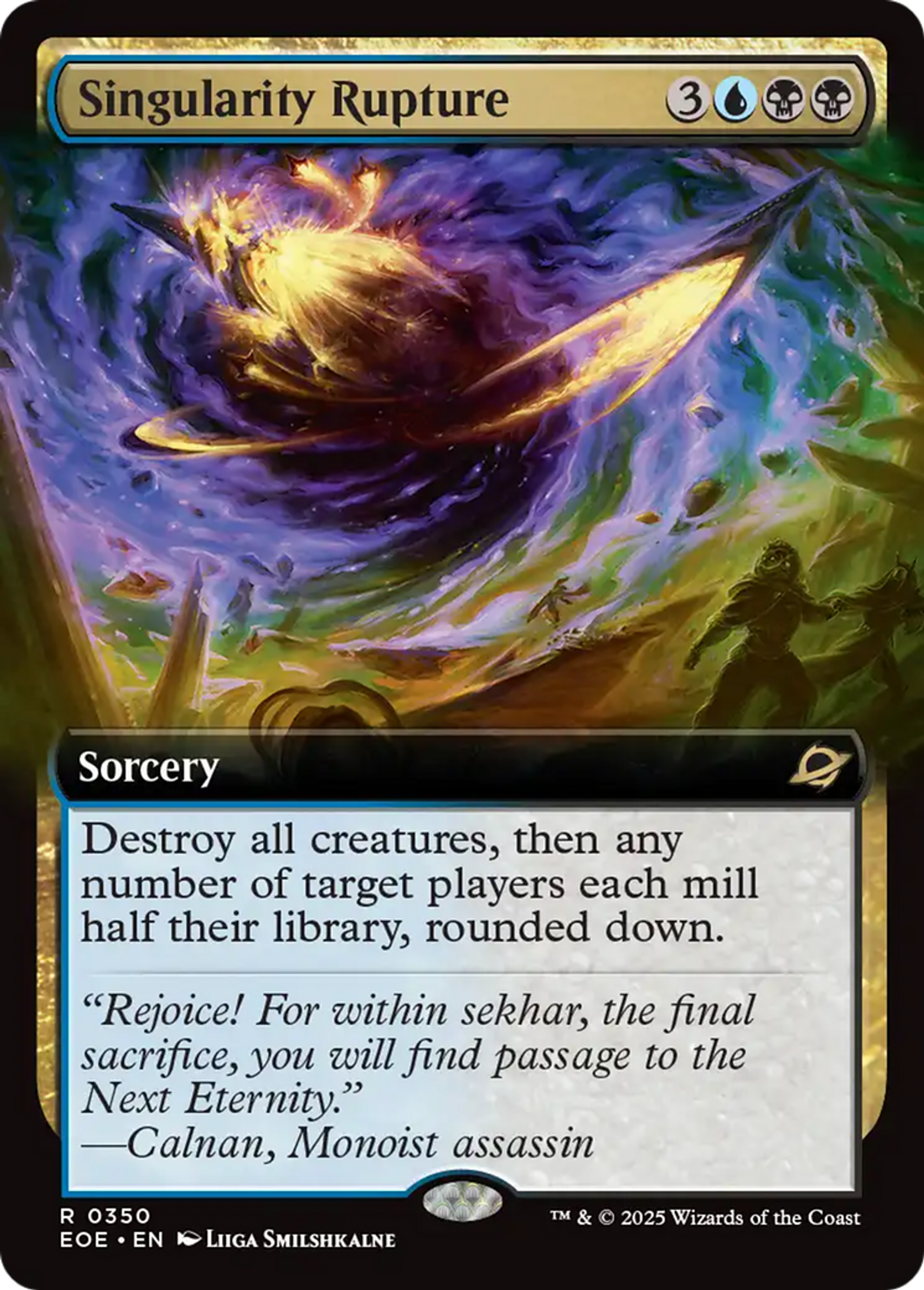 Rupture de singularité — Edge of Eternities — Magic: The Gathering