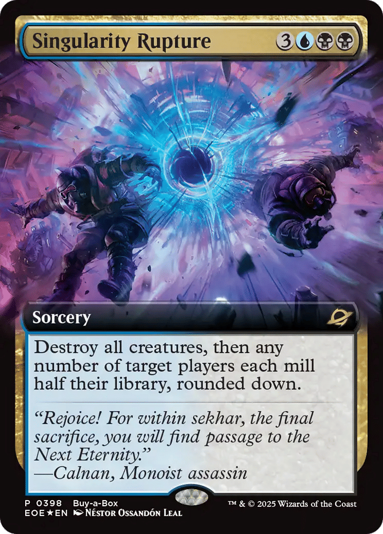 Singularity Rupture — Edge of Eternities — Magic: The Gathering
