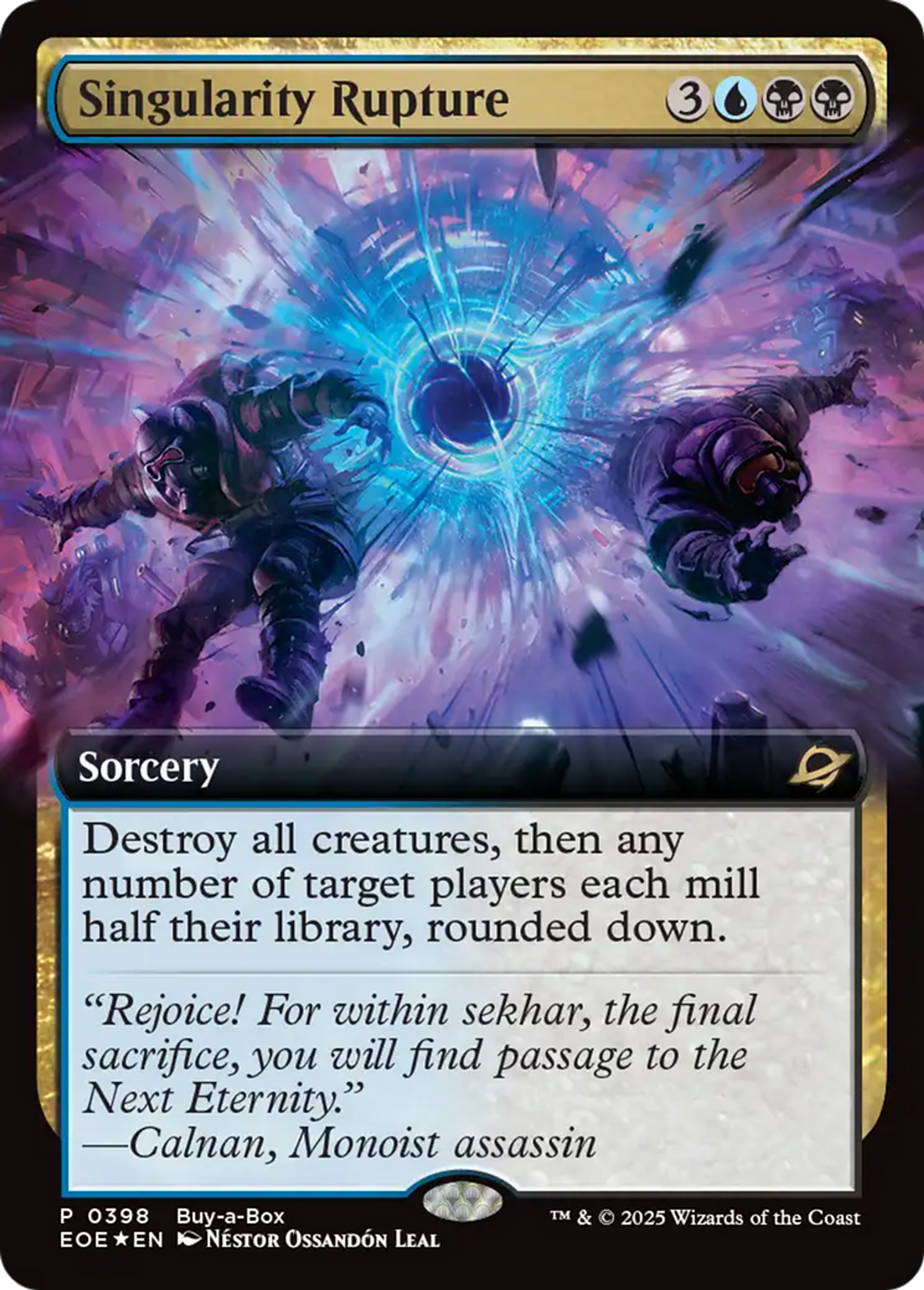 Rupture de singularité — Edge of Eternities — Magic: The Gathering