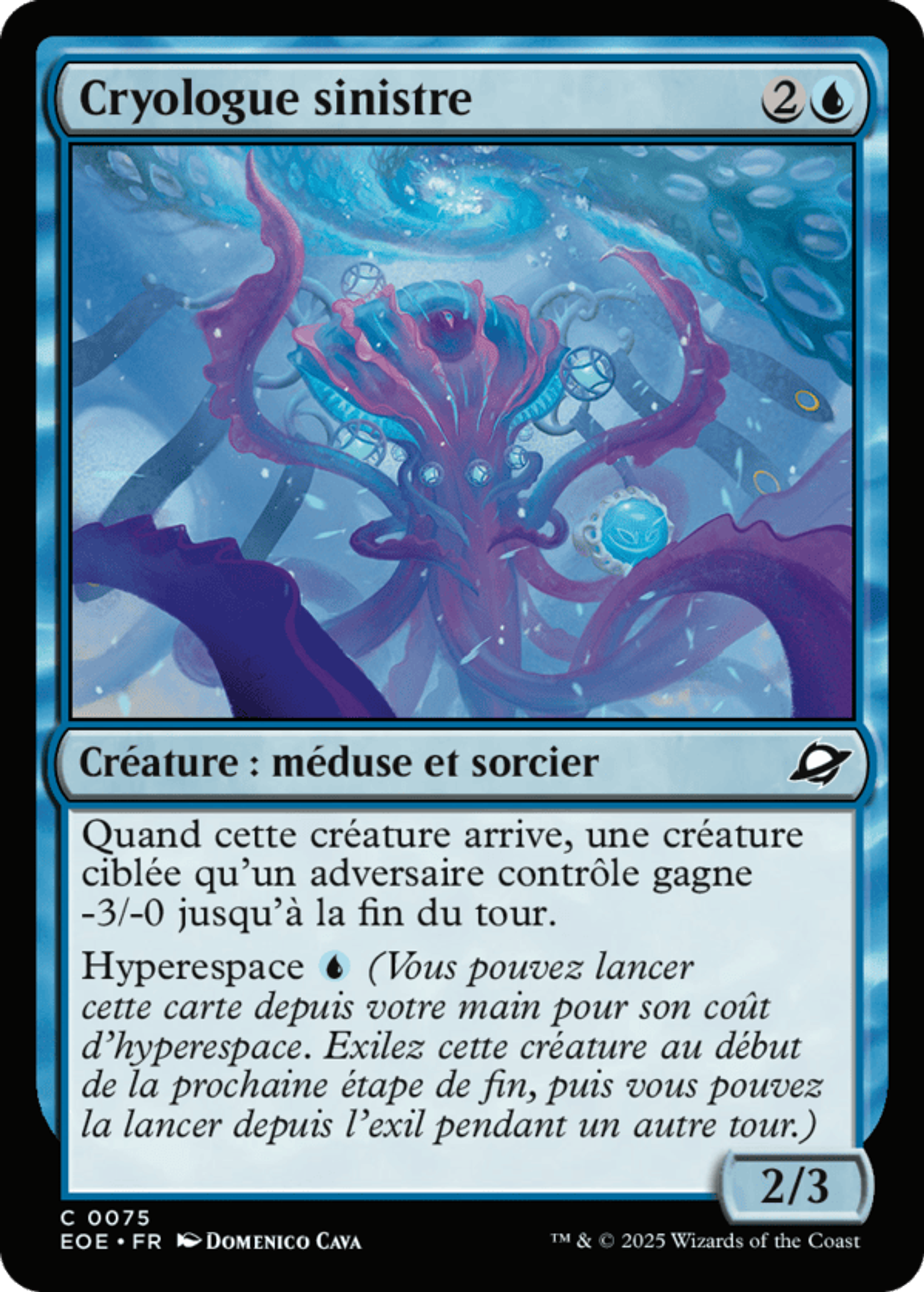 Cryologue sinistre — Edge of Eternities — Magic: The Gathering
