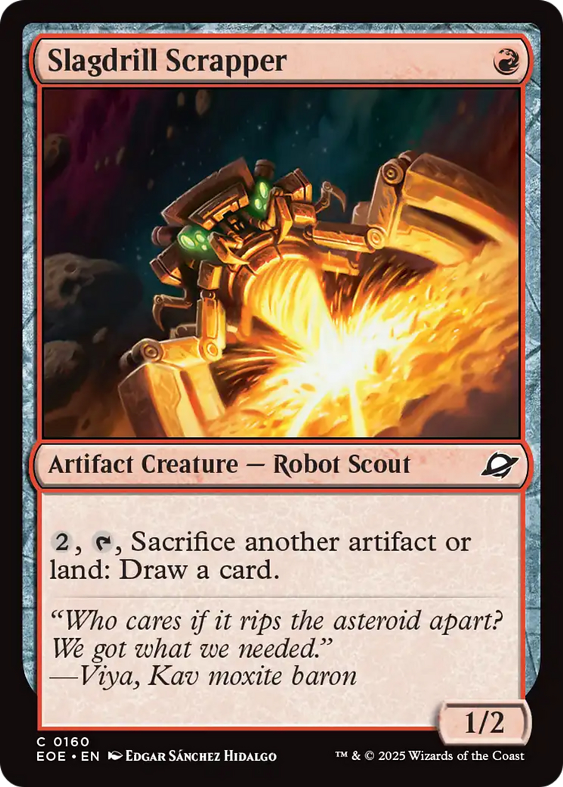Slagdrill Scrapper — Edge of Eternities — Magic: The Gathering