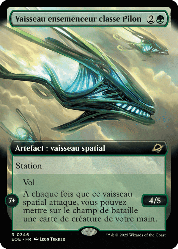 Vaisseau ensemenceur classe Pilon — Edge of Eternities — Magic: The Gathering