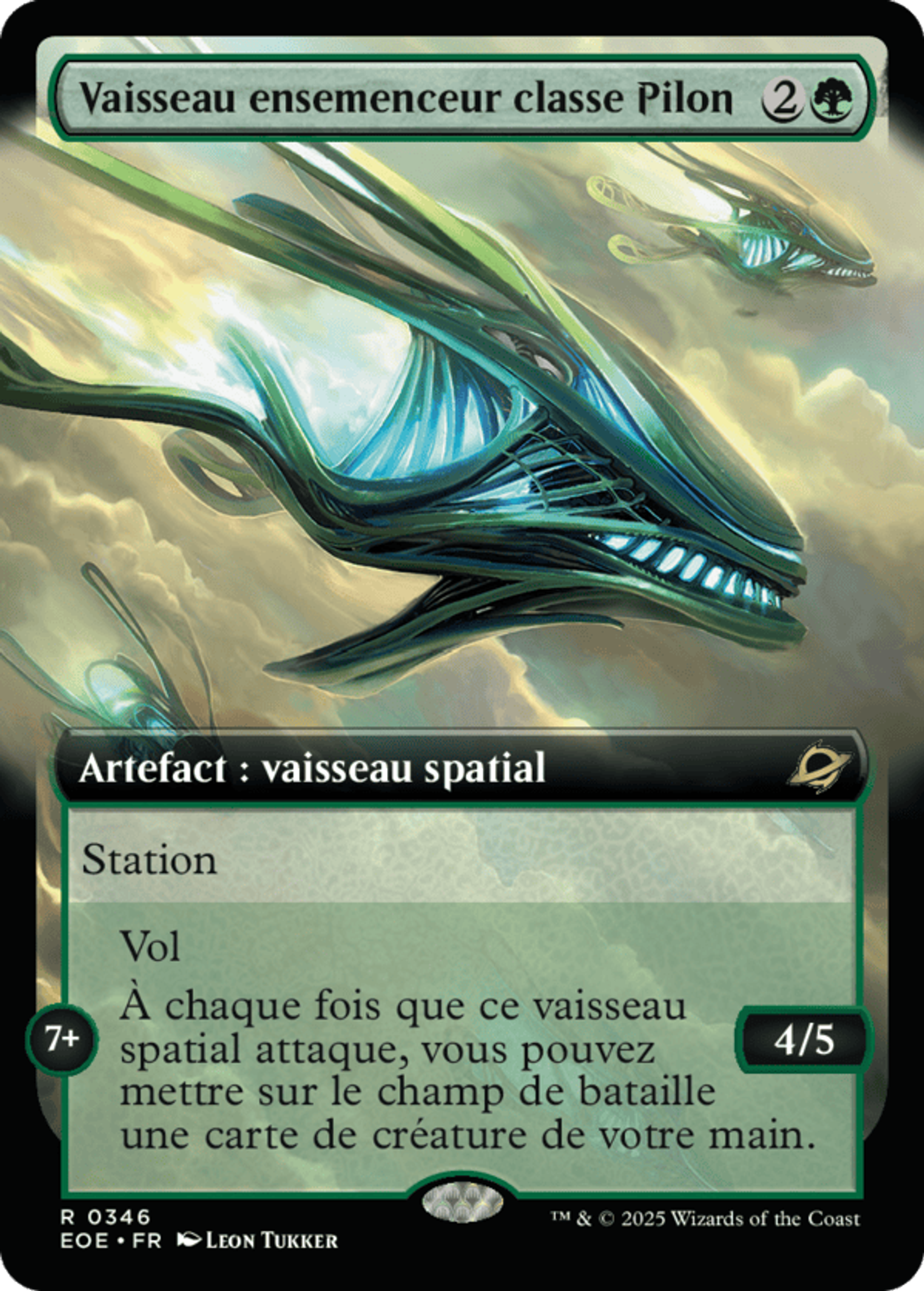 Vaisseau ensemenceur classe Pilon — Edge of Eternities — Magic: The Gathering