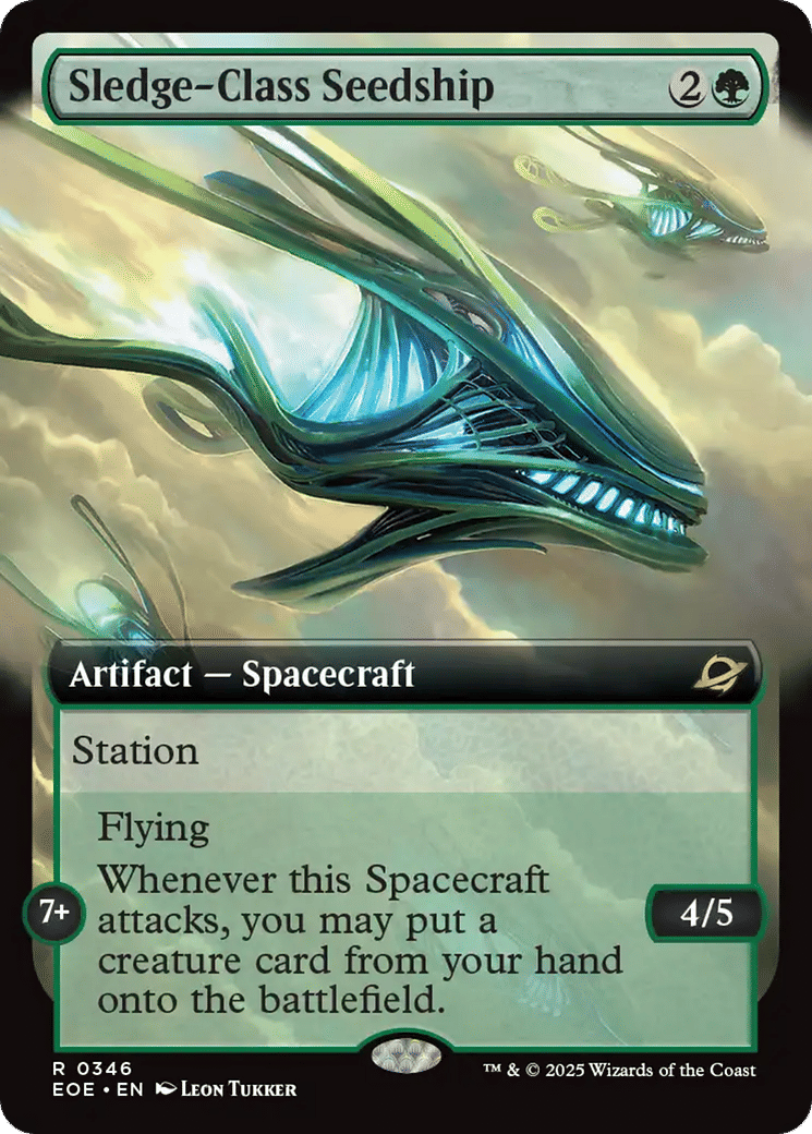 Sledge-Class Seedship — Edge of Eternities — Magic: The Gathering
