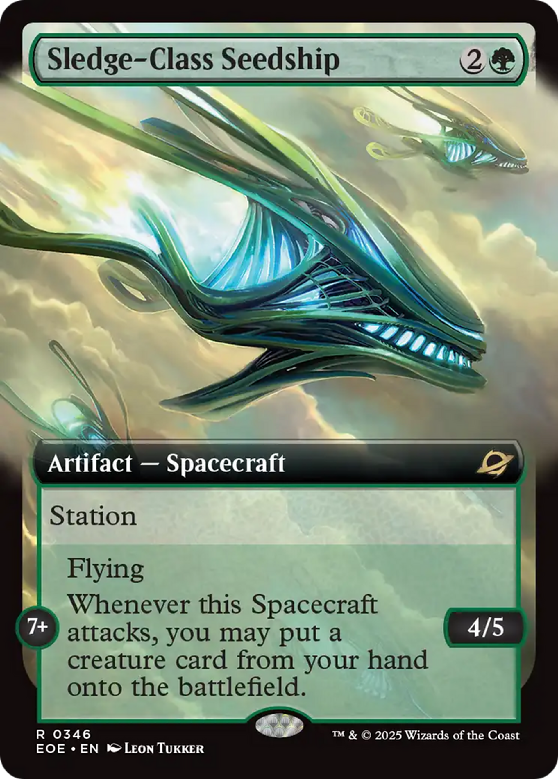 Vaisseau ensemenceur classe Pilon — Edge of Eternities — Magic: The Gathering