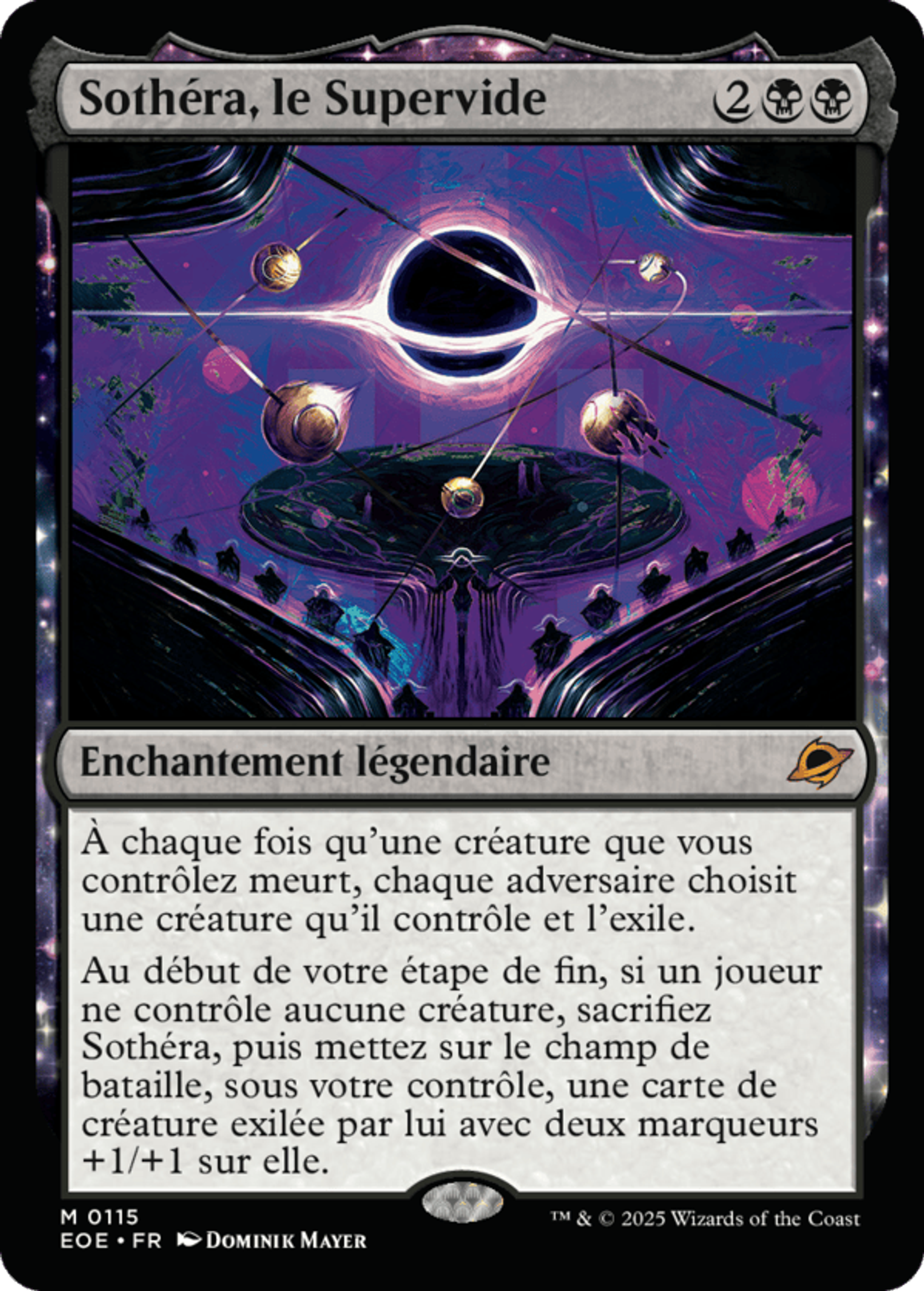 Sothéra, le Supervide — Edge of Eternities — Magic: The Gathering
