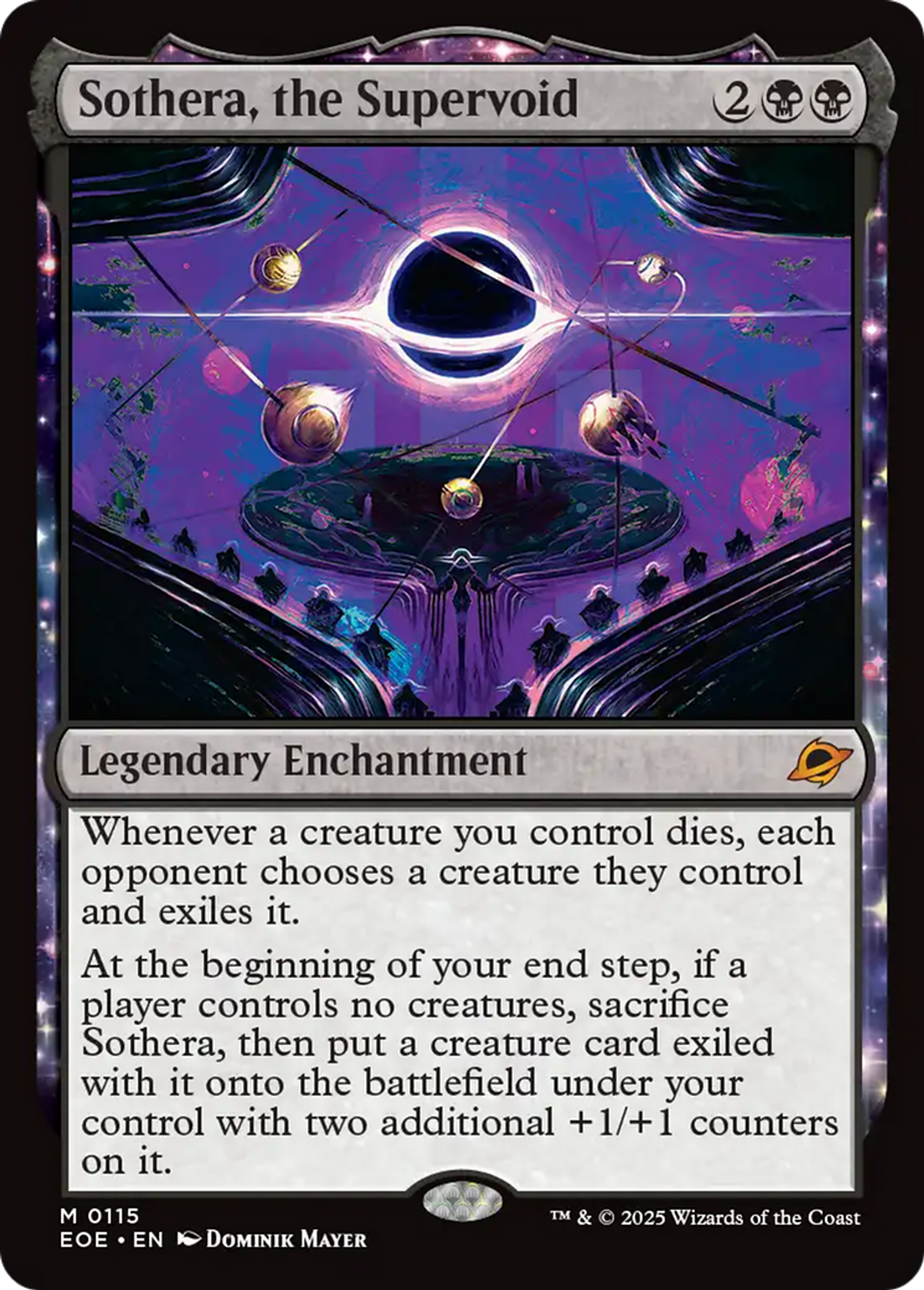 Sothera, the Supervoid — Edge of Eternities — Magic: The Gathering