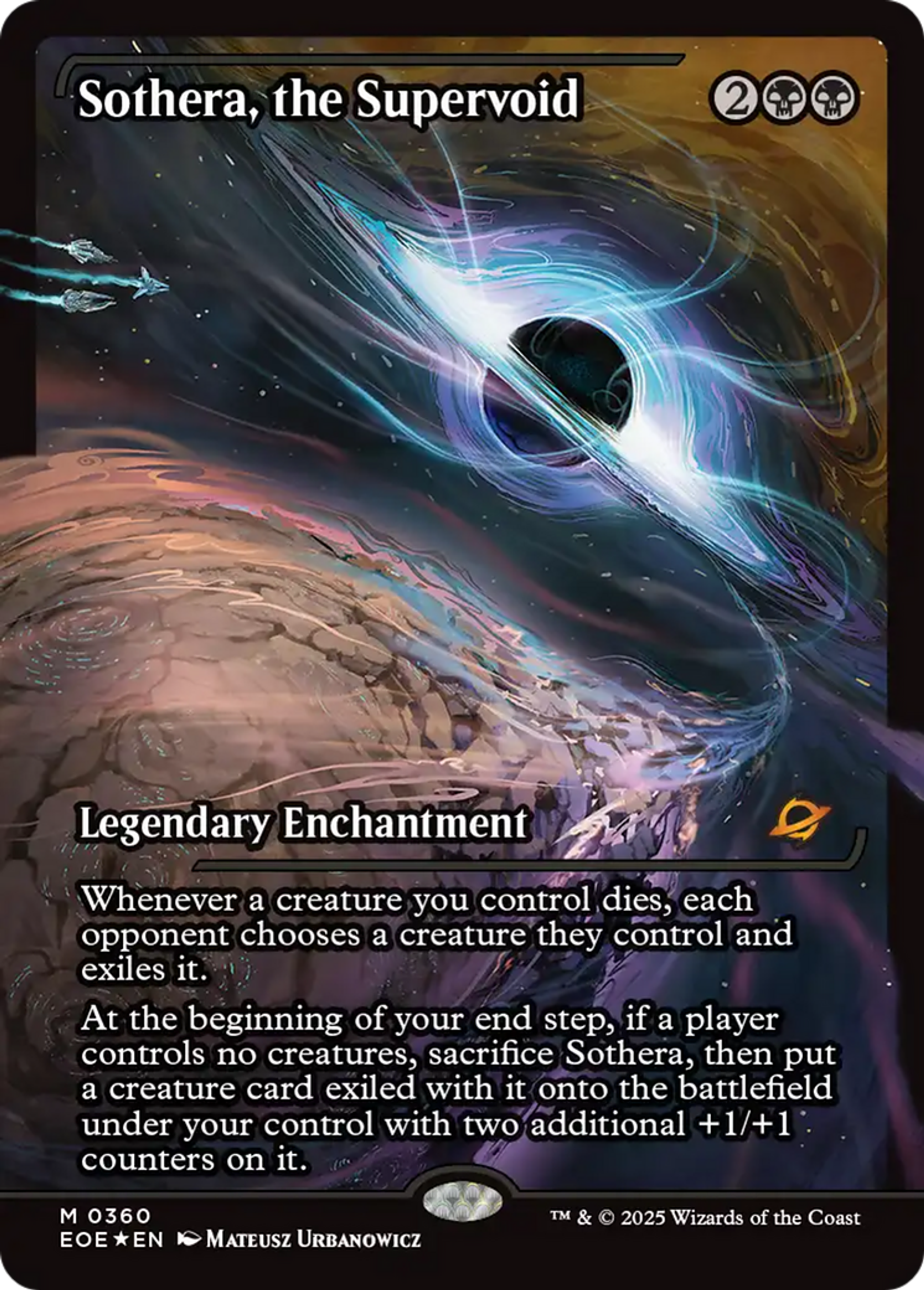 Sothéra, le Supervide — Edge of Eternities — Magic: The Gathering