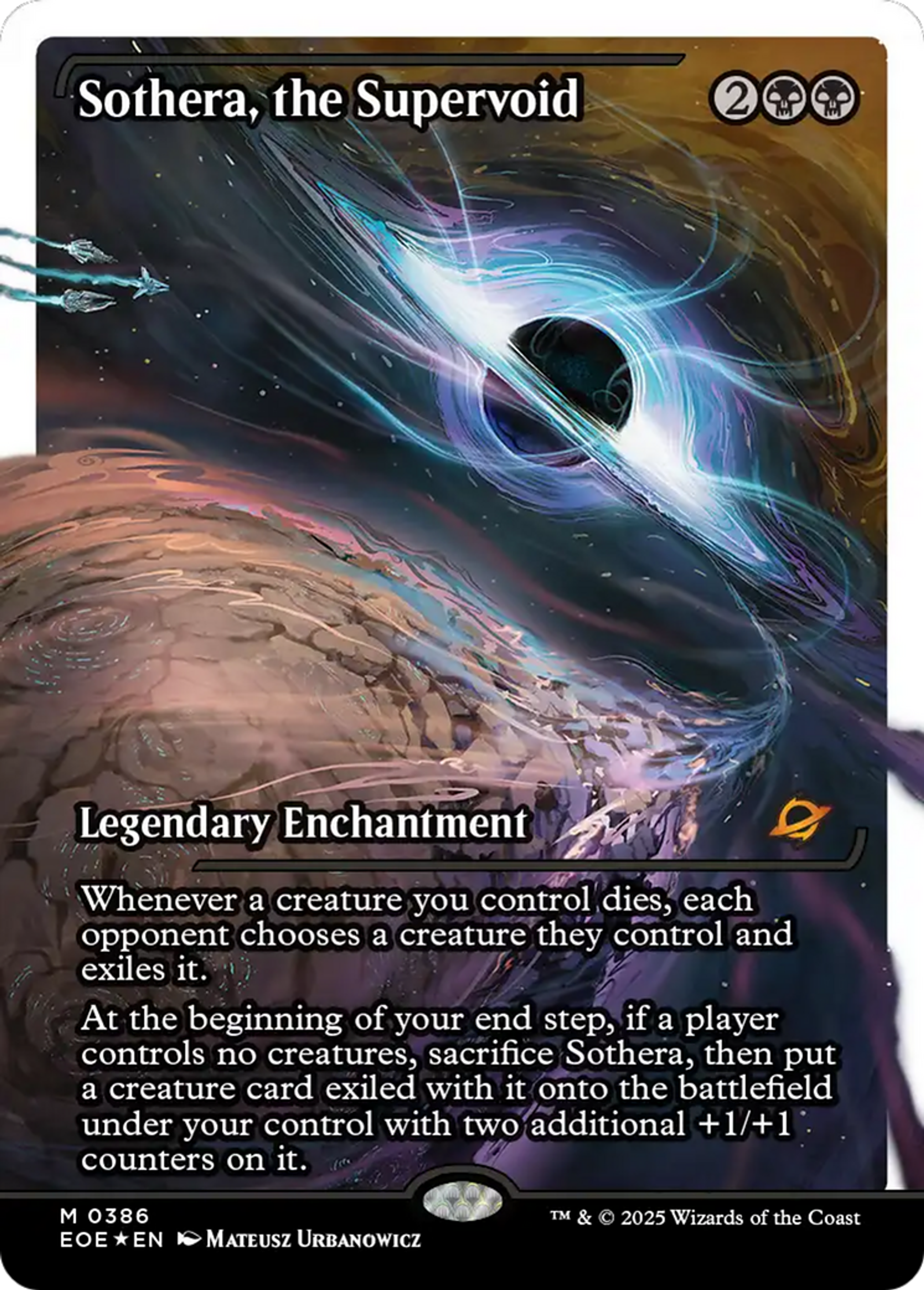 Sothéra, le Supervide — Edge of Eternities — Magic: The Gathering