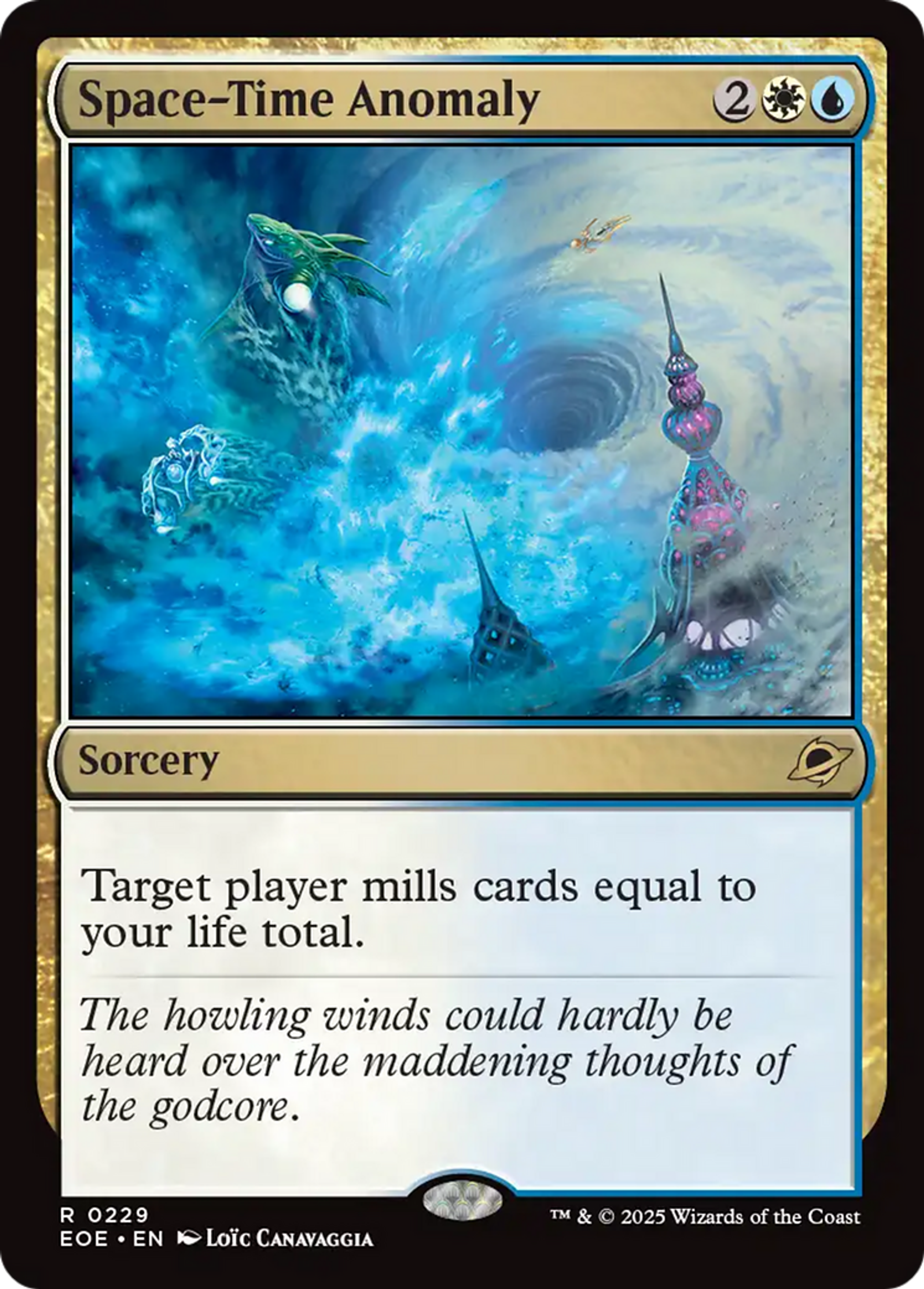 Anomalie spatio-temporelle — Edge of Eternities — Magic: The Gathering