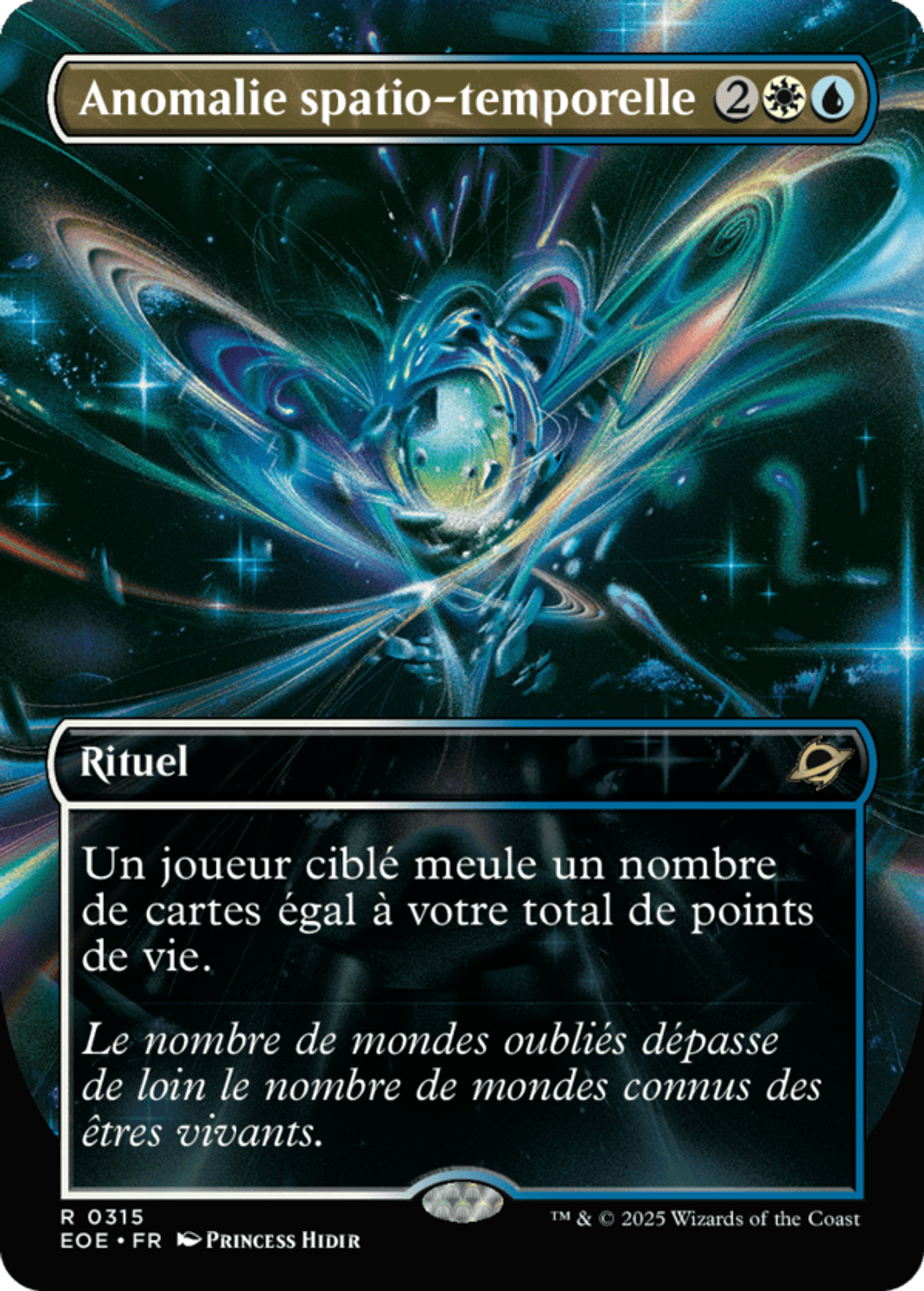 Anomalie spatio-temporelle — Edge of Eternities — Magic: The Gathering