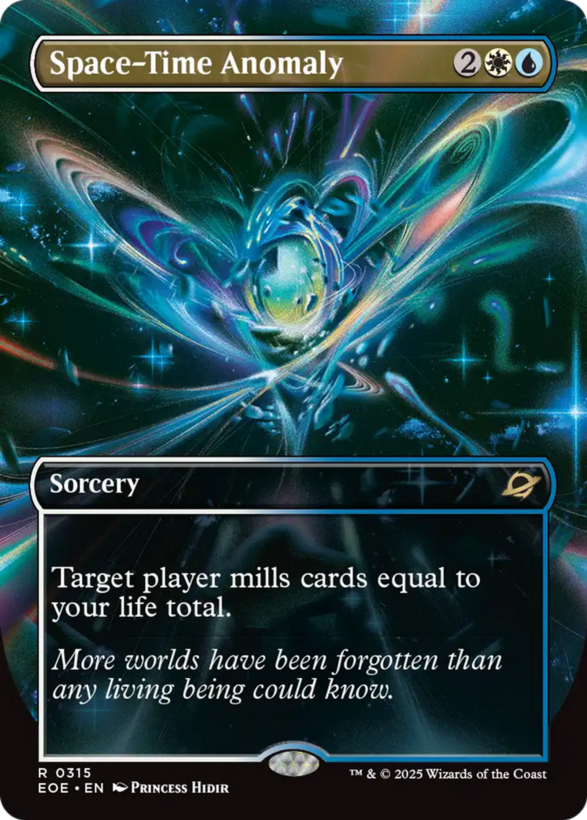 Anomalie spatio-temporelle — Edge of Eternities — Magic: The Gathering