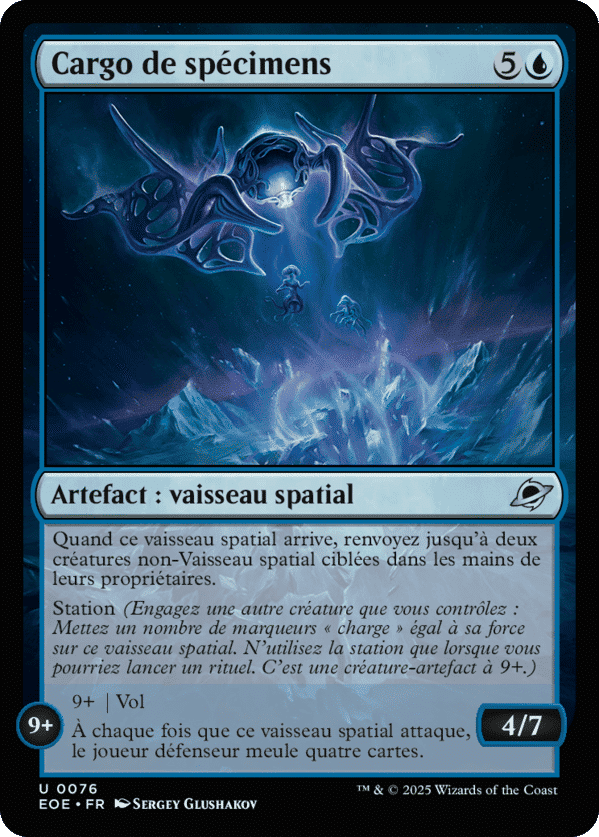Cargo de spécimens — Edge of Eternities — Magic: The Gathering