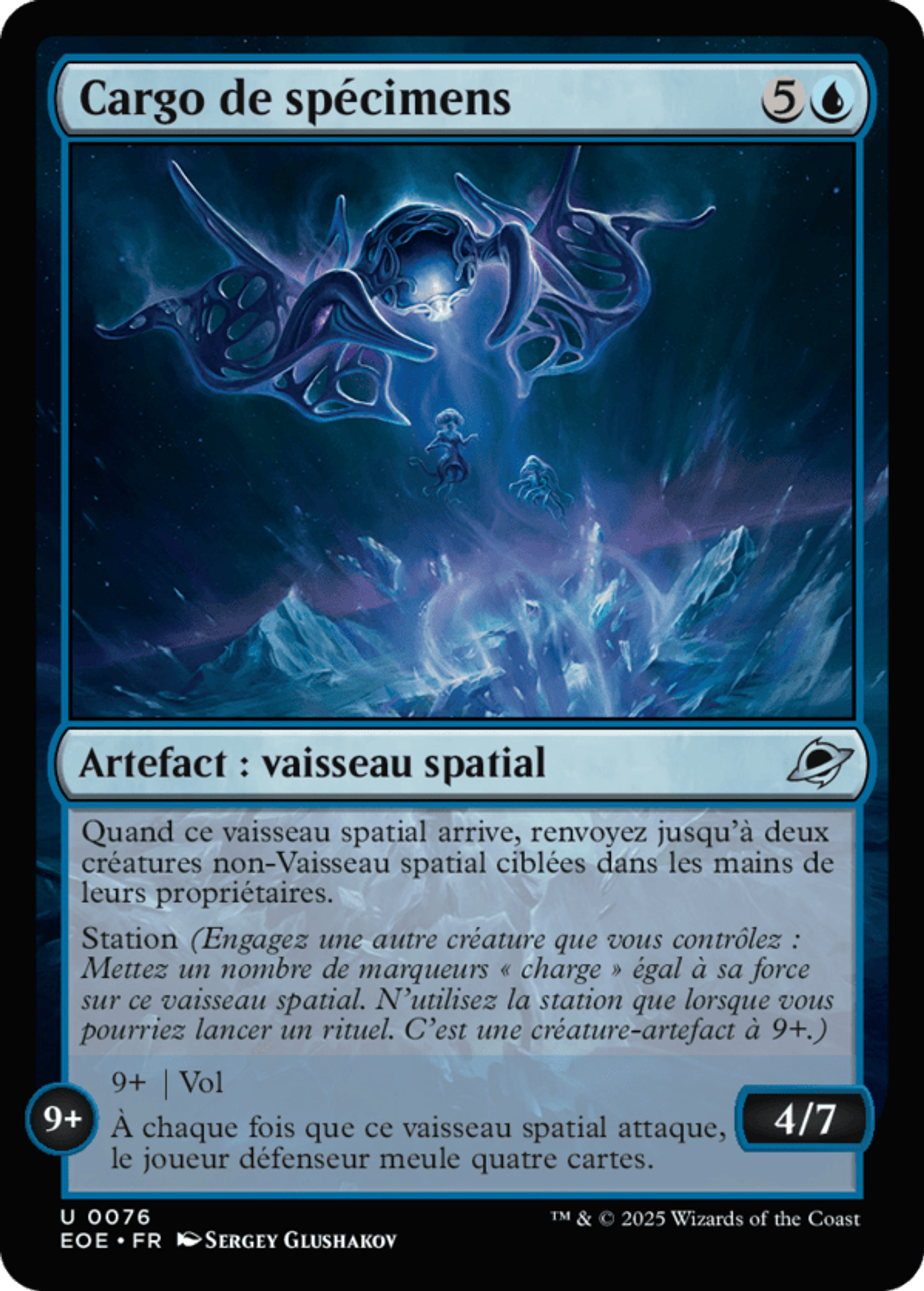 Cargo de spécimens — Edge of Eternities — Magic: The Gathering