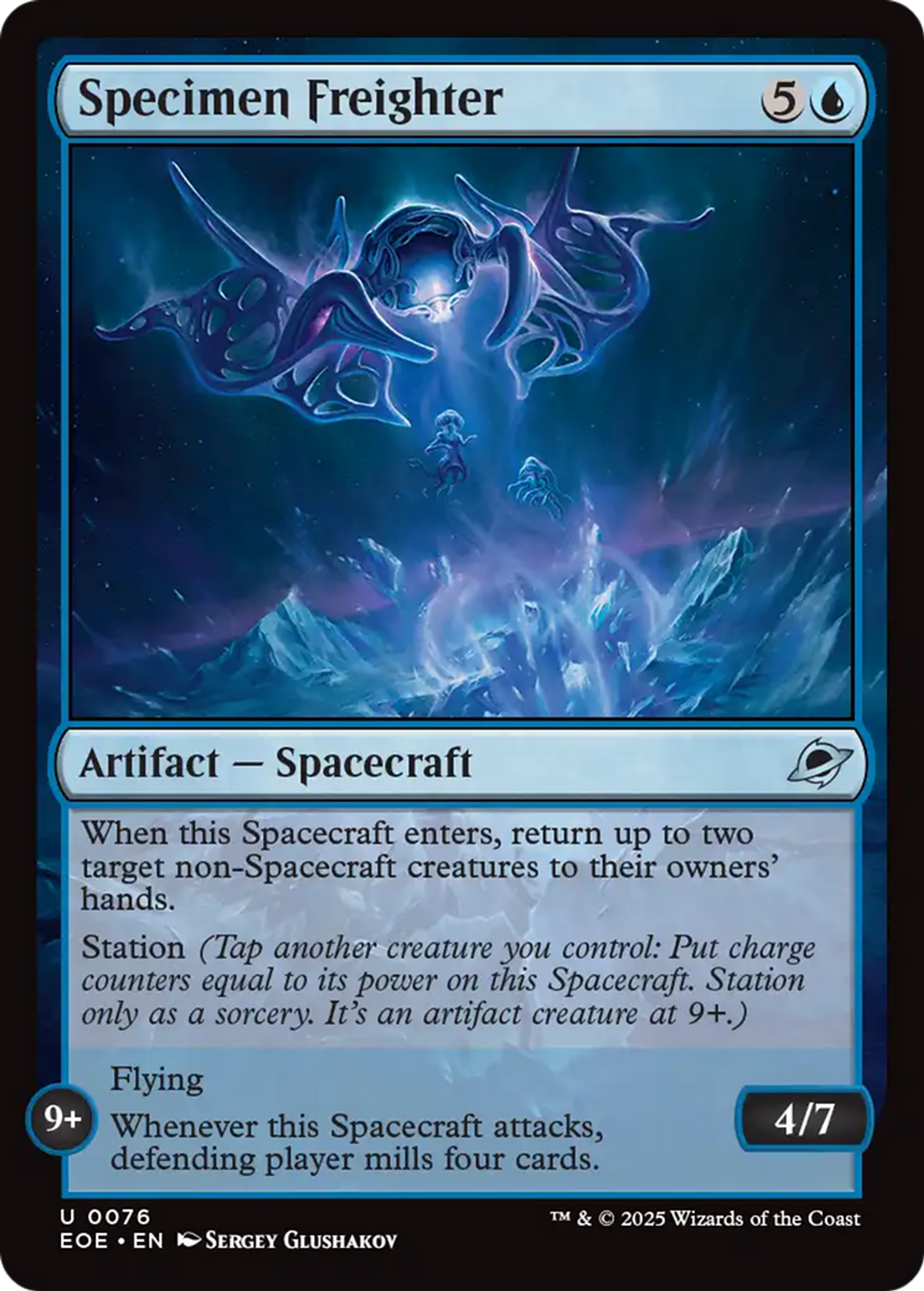 Cargo de spécimens — Edge of Eternities — Magic: The Gathering