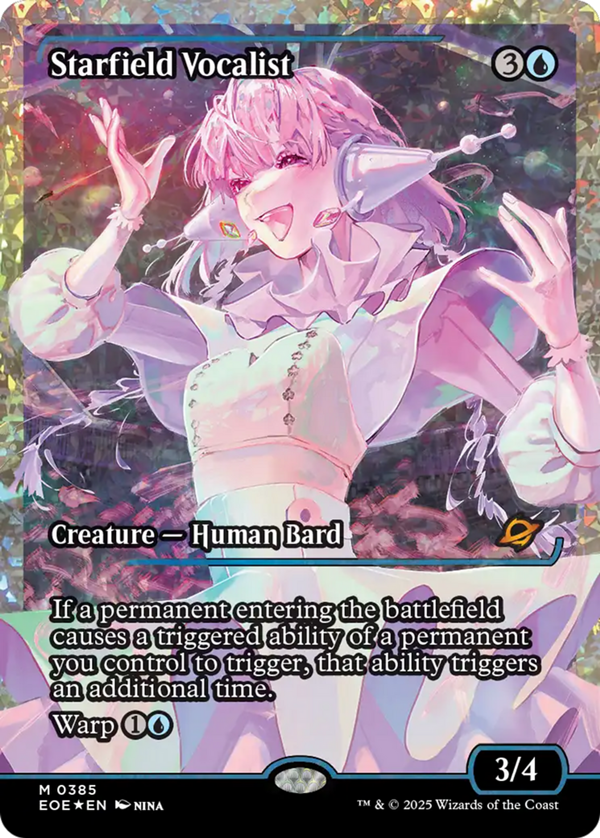 Starfield Vocalist — Edge of Eternities — Magic: The Gathering