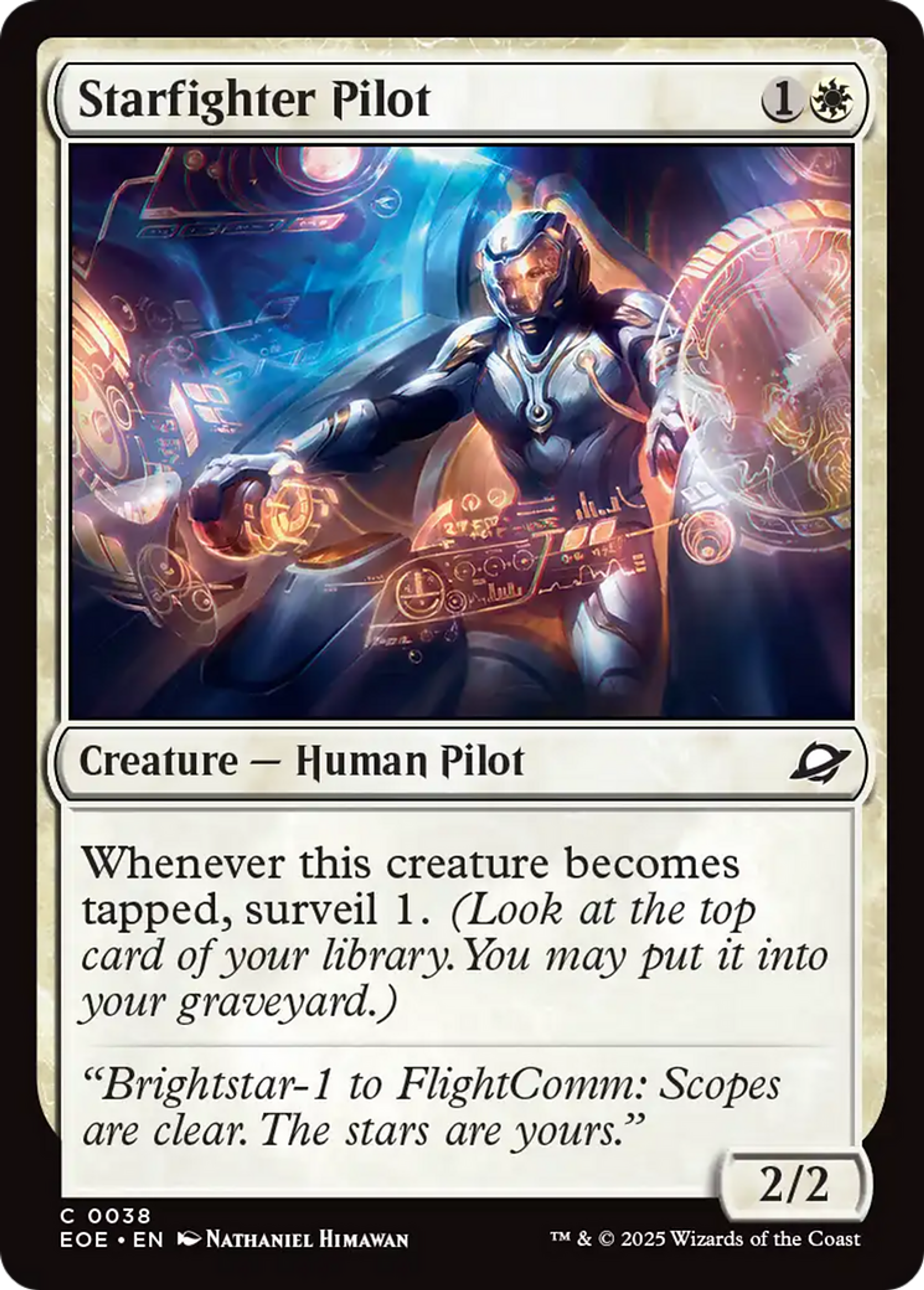 Starfighter Pilot — Edge of Eternities — Magic: The Gathering