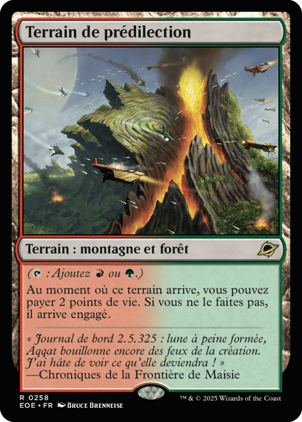 Terrain de prédilection — Edge of Eternities — Magic: The Gathering