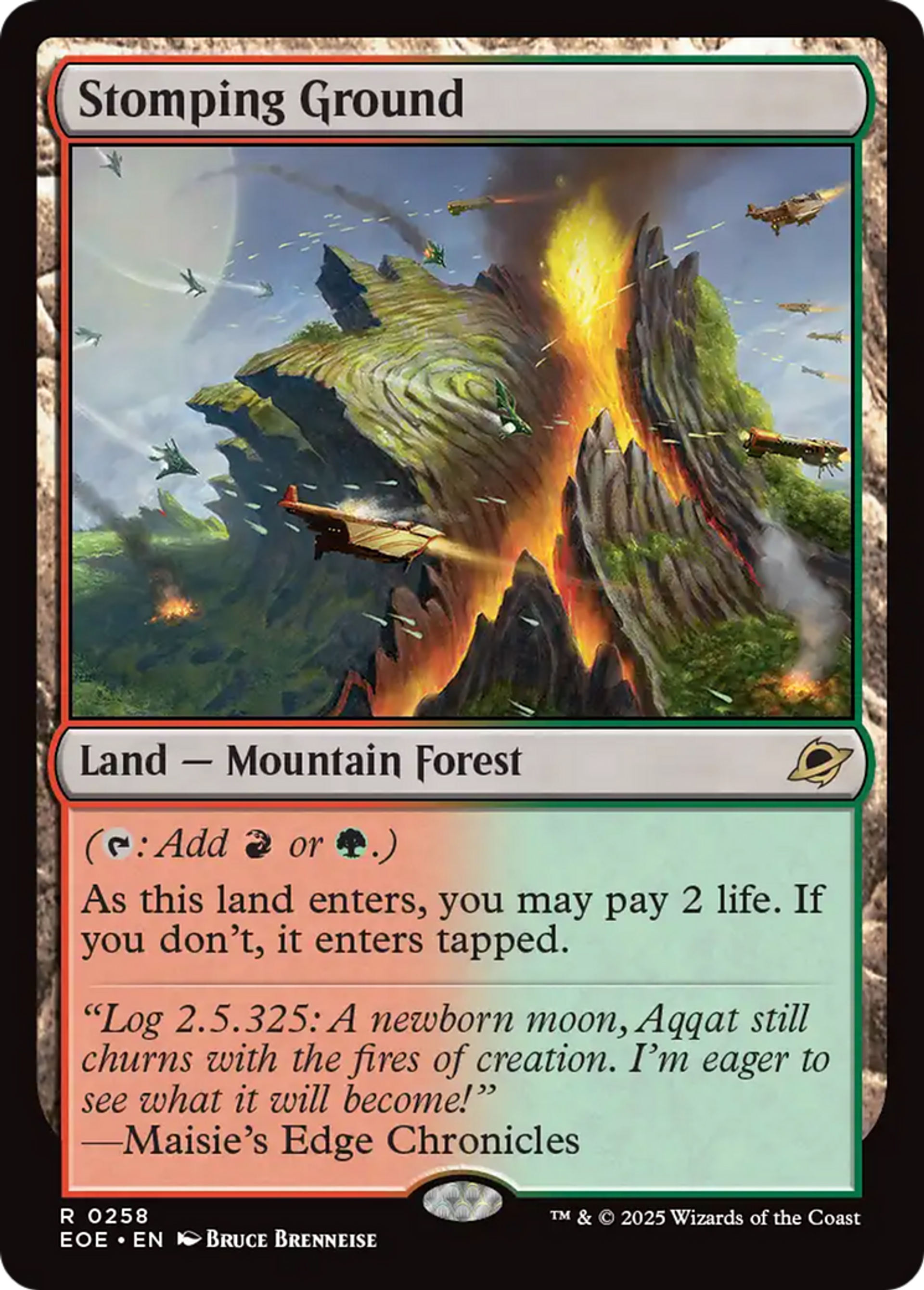 Terrain de prédilection — Edge of Eternities — Magic: The Gathering