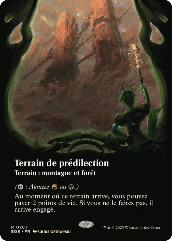 Terrain de prédilection — Edge of Eternities — Magic: The Gathering