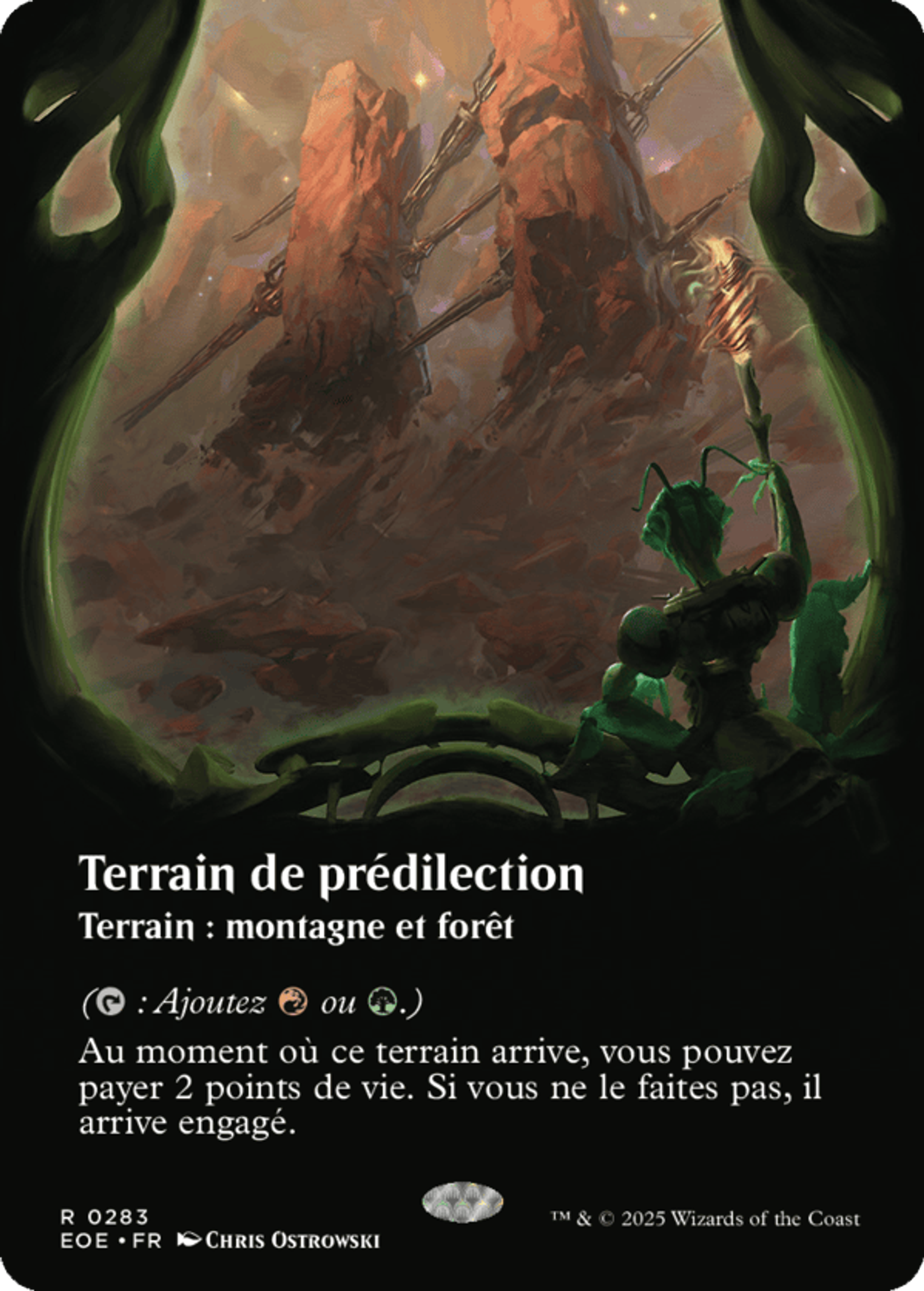 Terrain de prédilection — Edge of Eternities — Magic: The Gathering