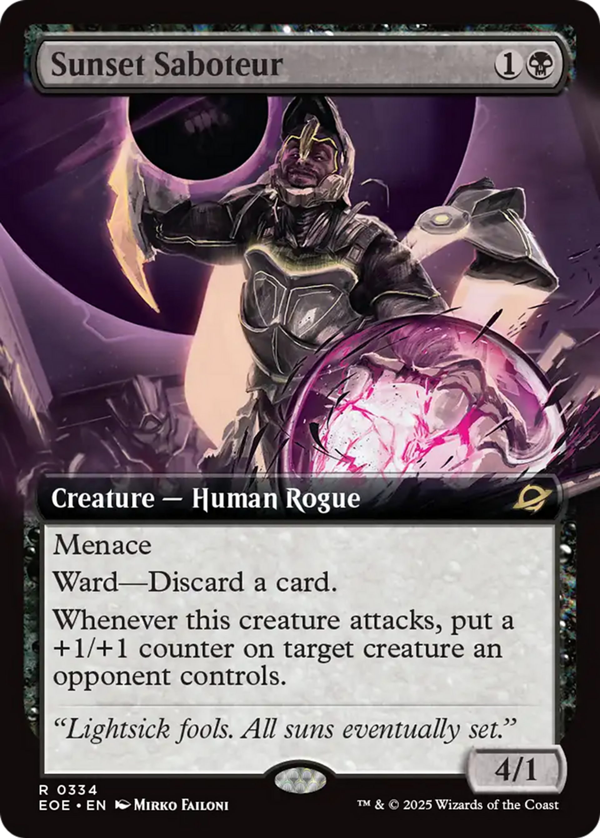 Saboteur du couchant — Edge of Eternities — Magic: The Gathering