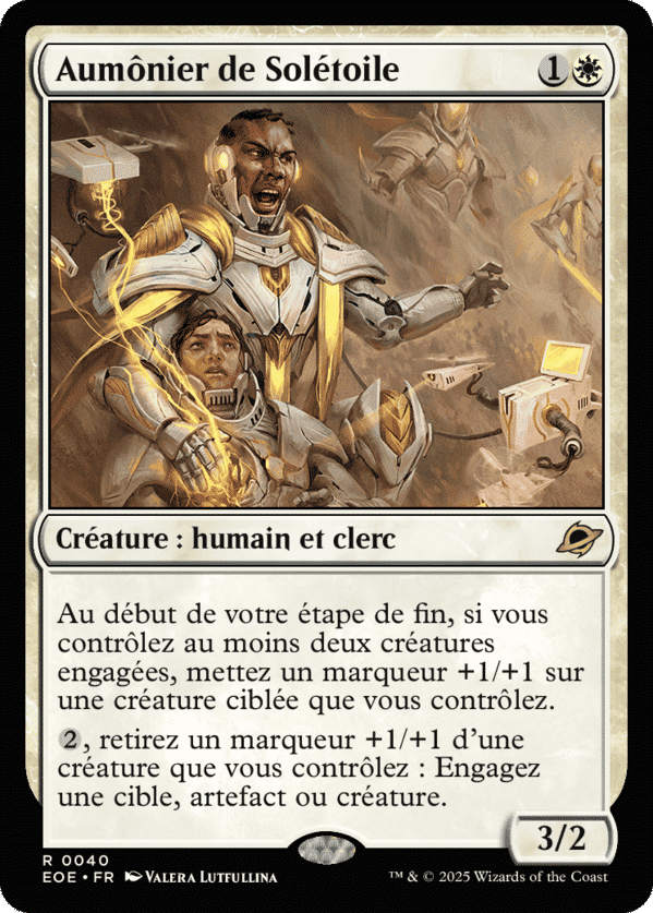 Aumônier de Solétoile — Edge of Eternities — Magic: The Gathering