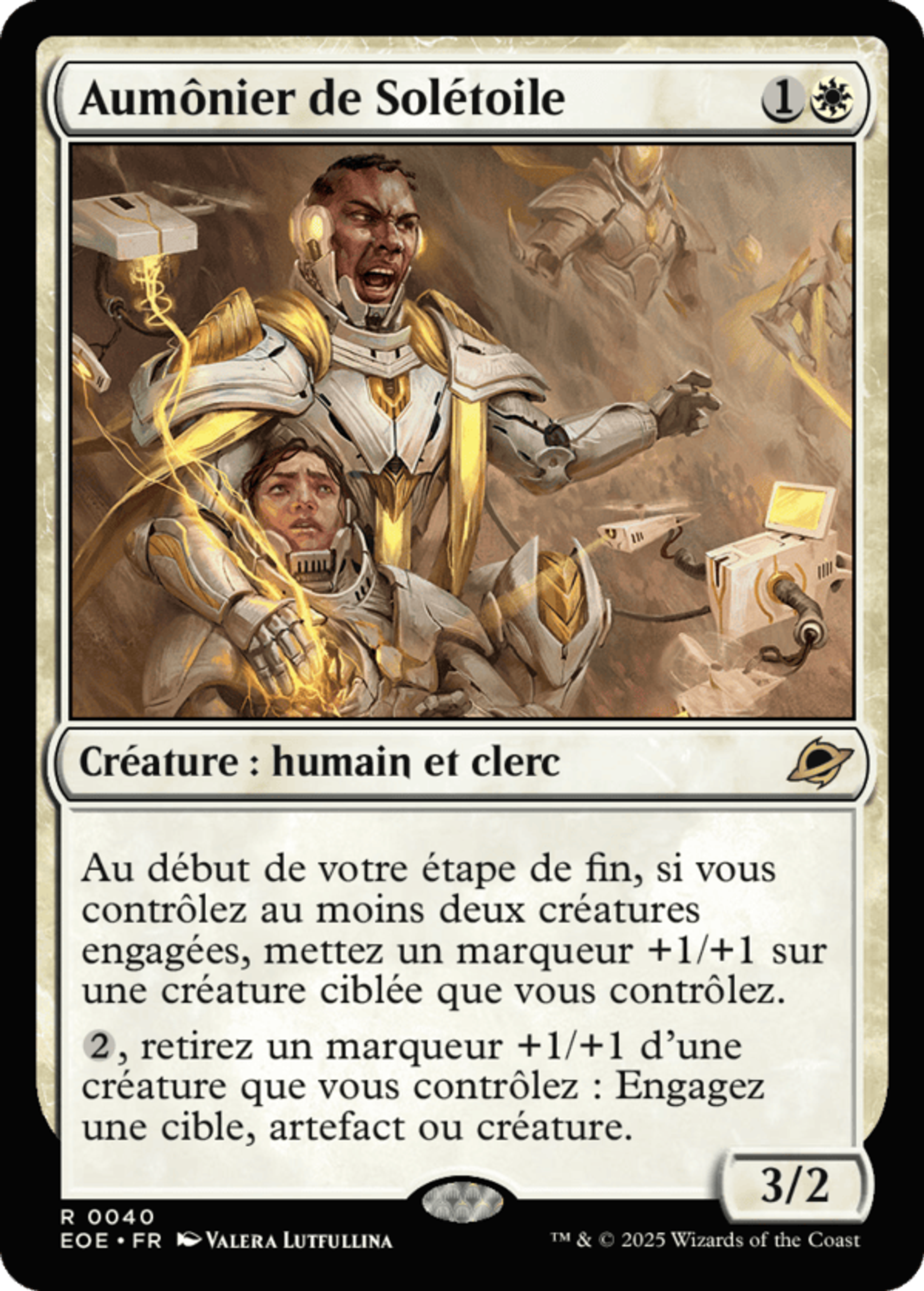 Aumônier de Solétoile — Edge of Eternities — Magic: The Gathering