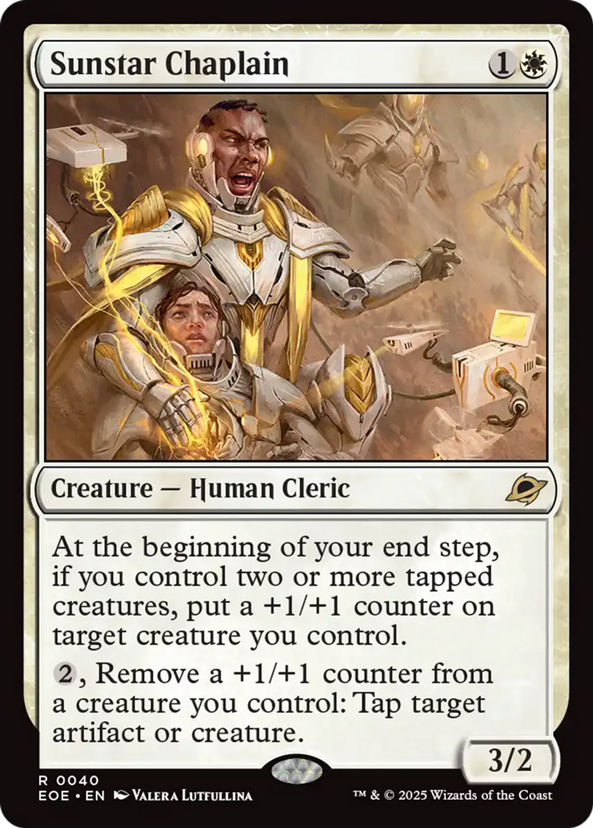 Aumônier de Solétoile — Edge of Eternities — Magic: The Gathering