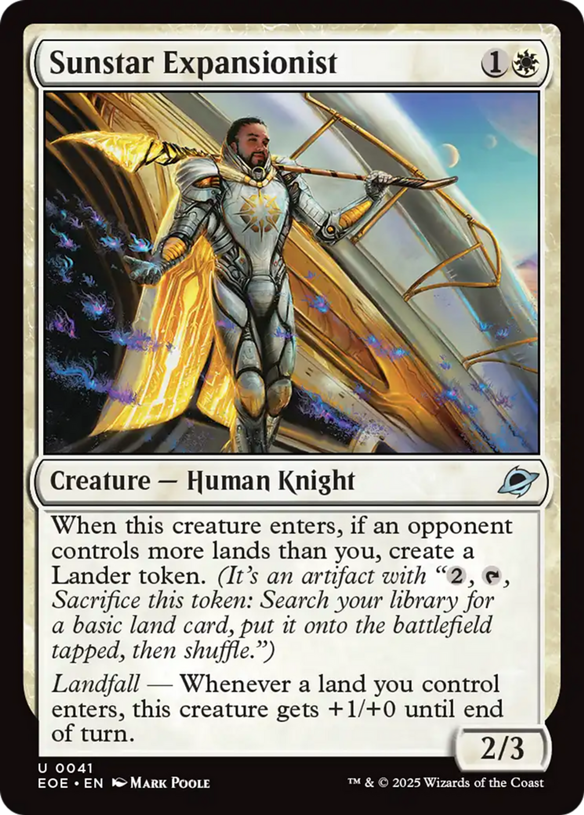 Expansionniste Solétoile — Edge of Eternities — Magic: The Gathering