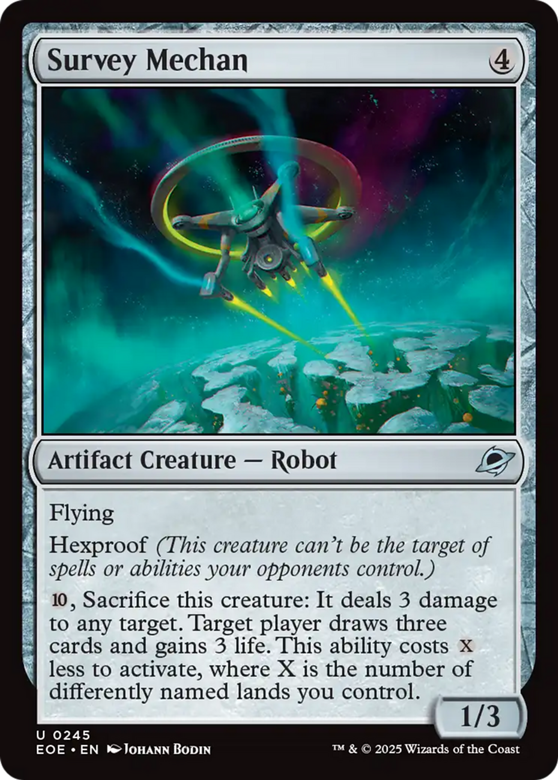 Mécan cartographe — Edge of Eternities — Magic: The Gathering