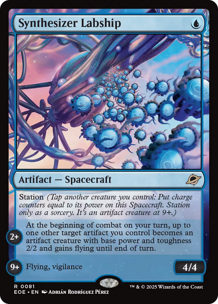 Synthesizer Labship — Edge of Eternities — Magic: The Gathering