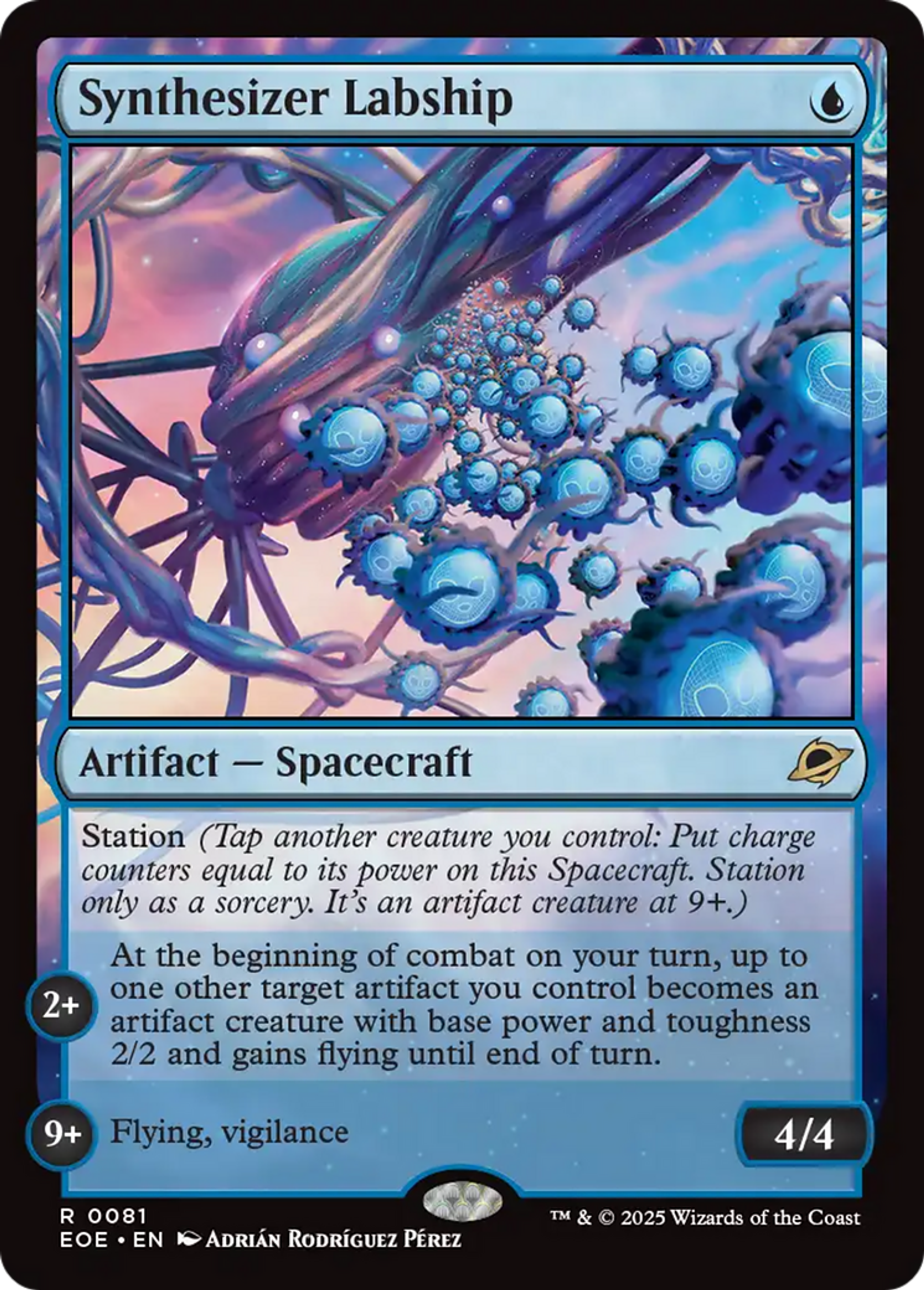 Vaisseau laboratoire synthétiseur — Edge of Eternities — Magic: The Gathering