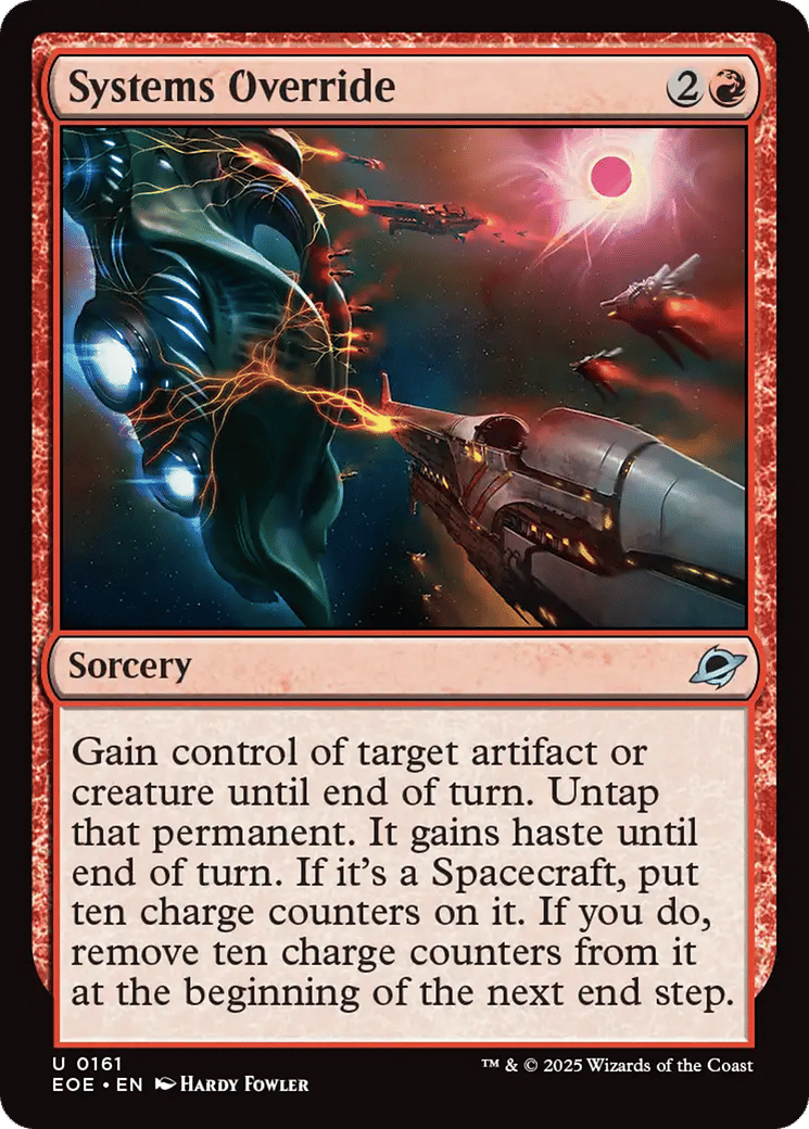 Systems Override — Edge of Eternities — Magic: The Gathering