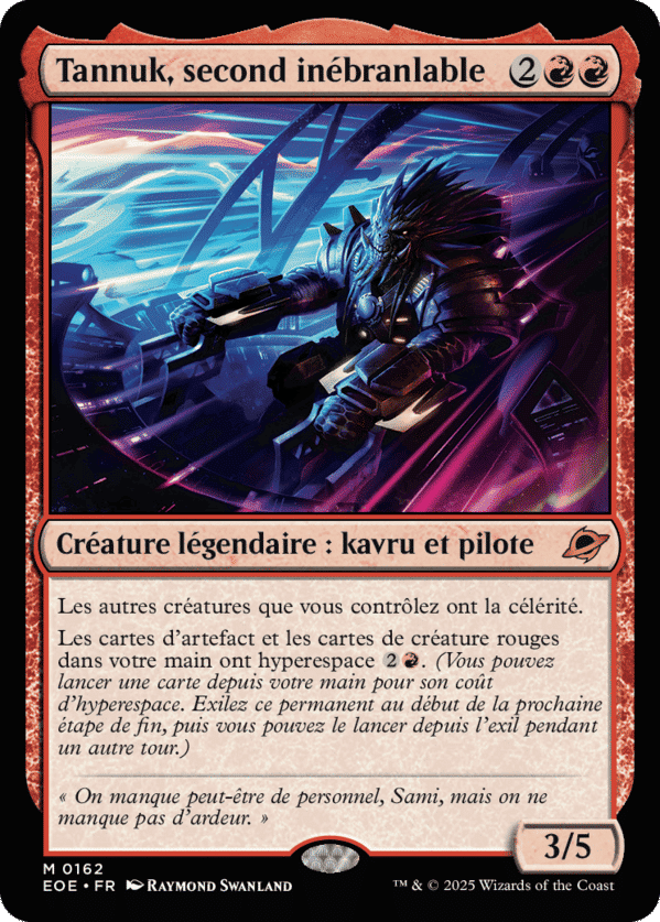 Tannuk, second inébranlable — Edge of Eternities — Magic: The Gathering