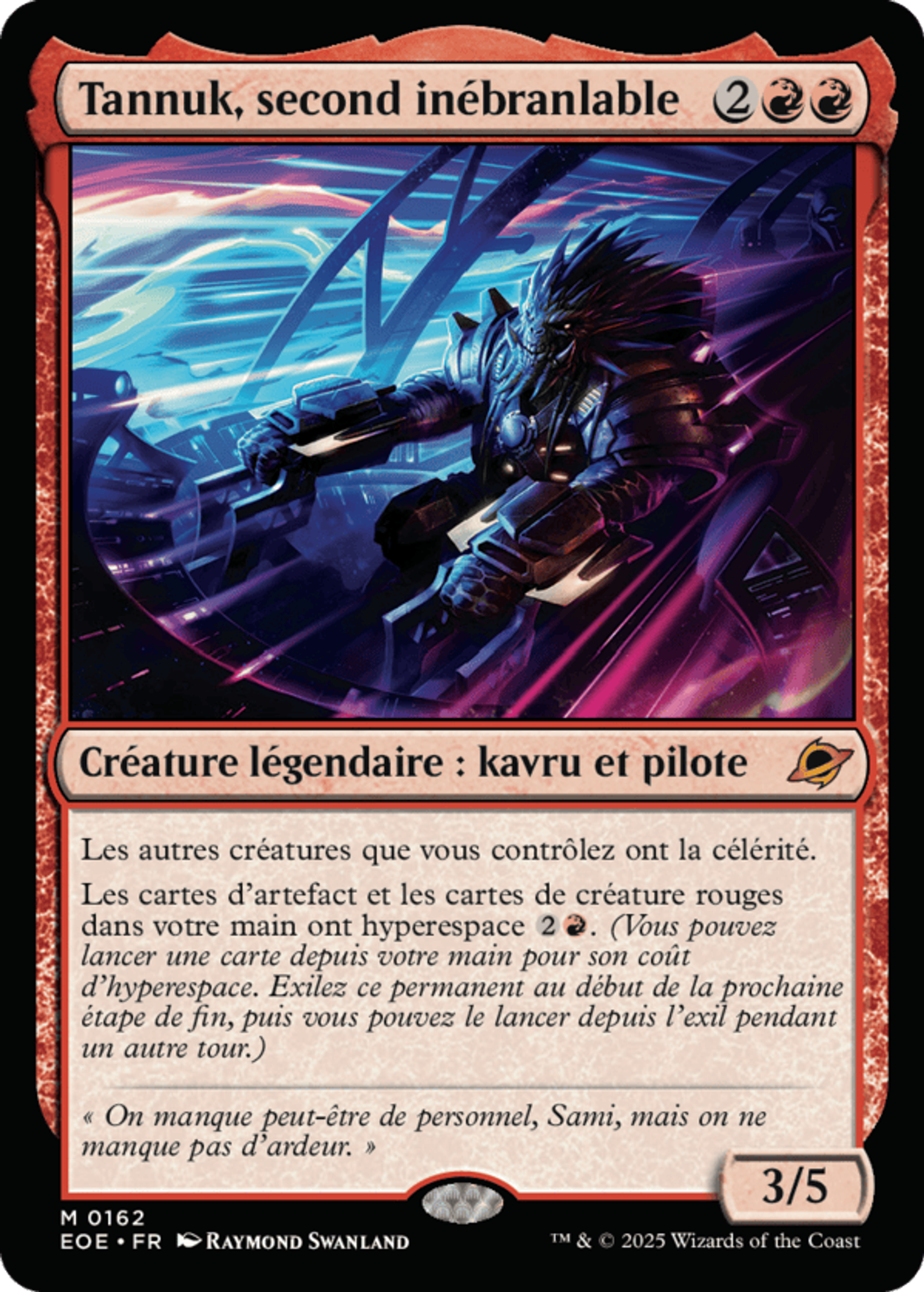 Tannuk, second inébranlable — Edge of Eternities — Magic: The Gathering
