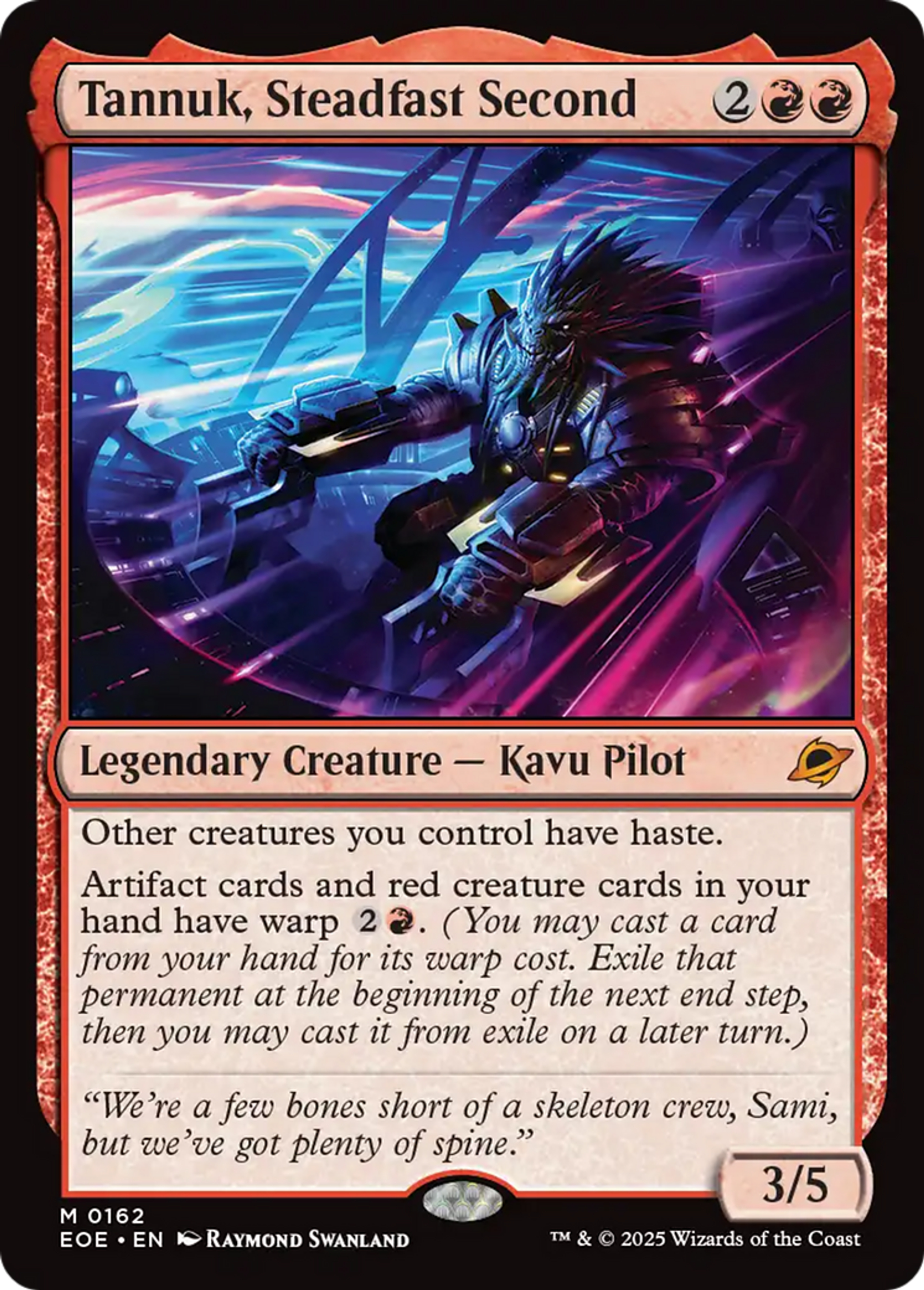 Tannuk, Steadfast Second — Edge of Eternities — Magic: The Gathering