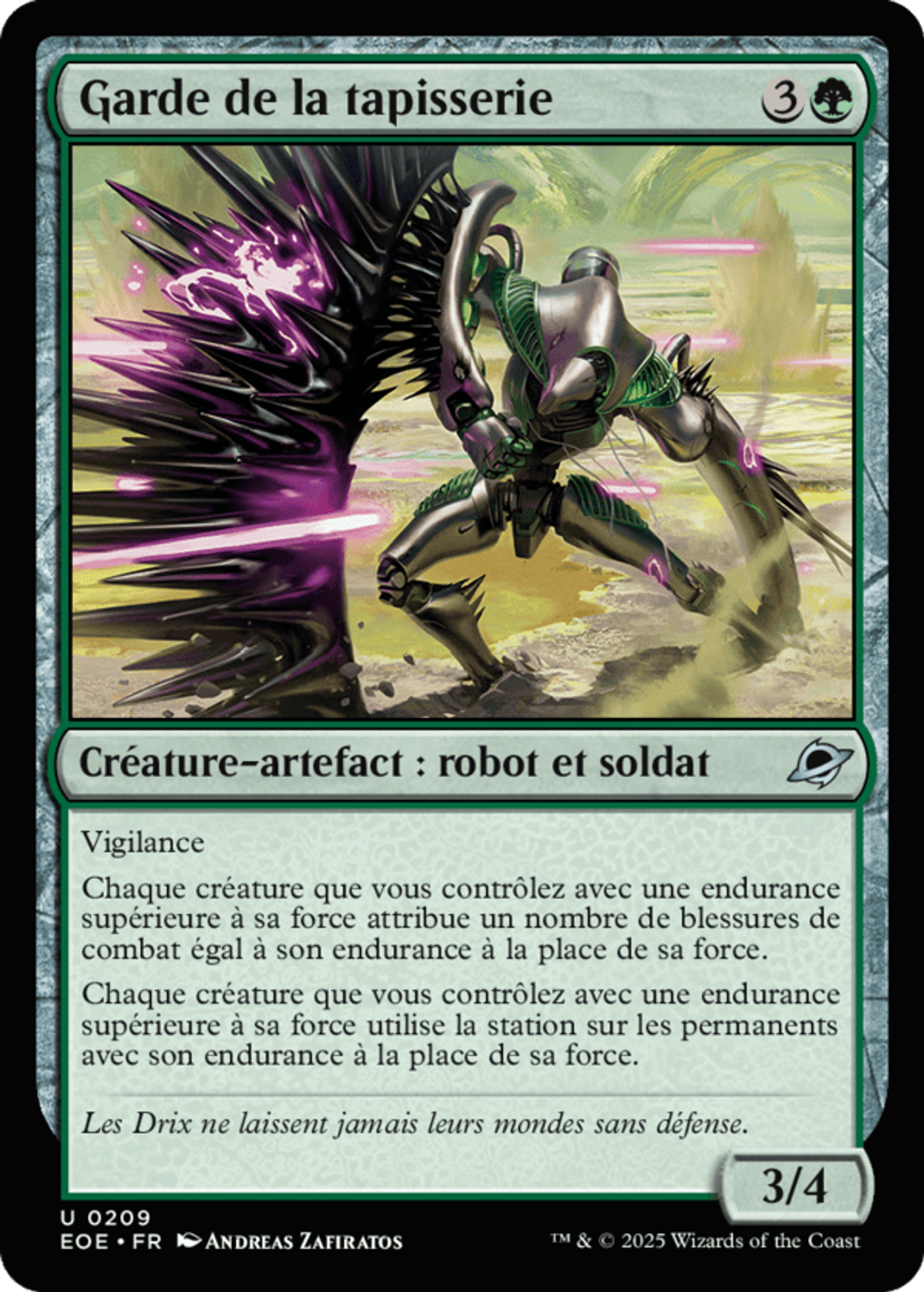 Garde de la tapisserie — Edge of Eternities — Magic: The Gathering