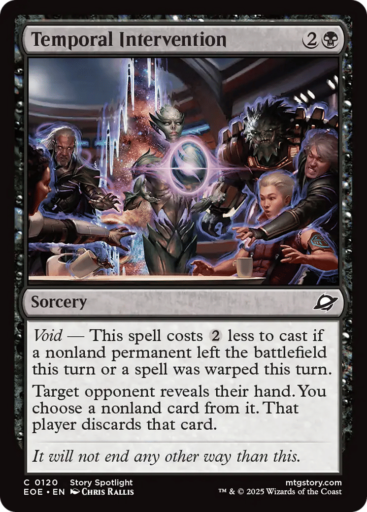 Temporal Intervention — Edge of Eternities — Magic: The Gathering