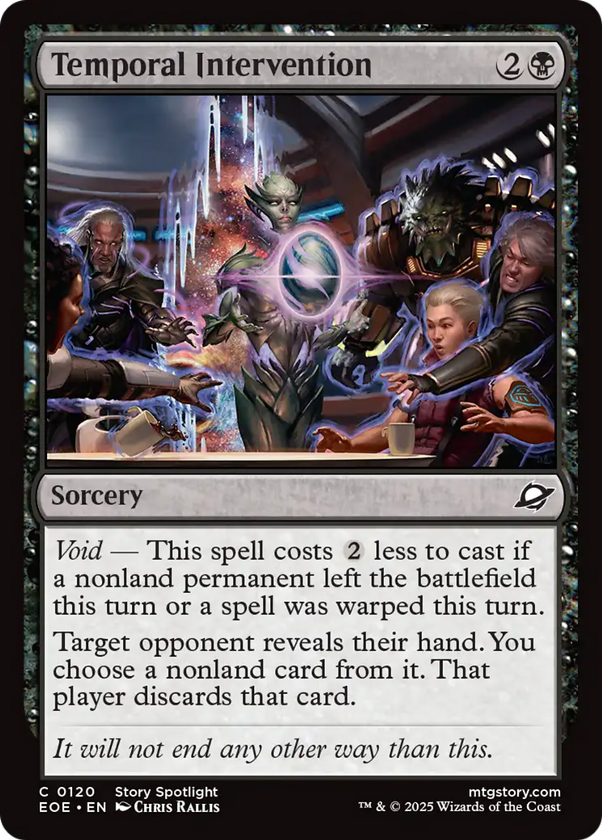 Temporal Intervention — Edge of Eternities — Magic: The Gathering