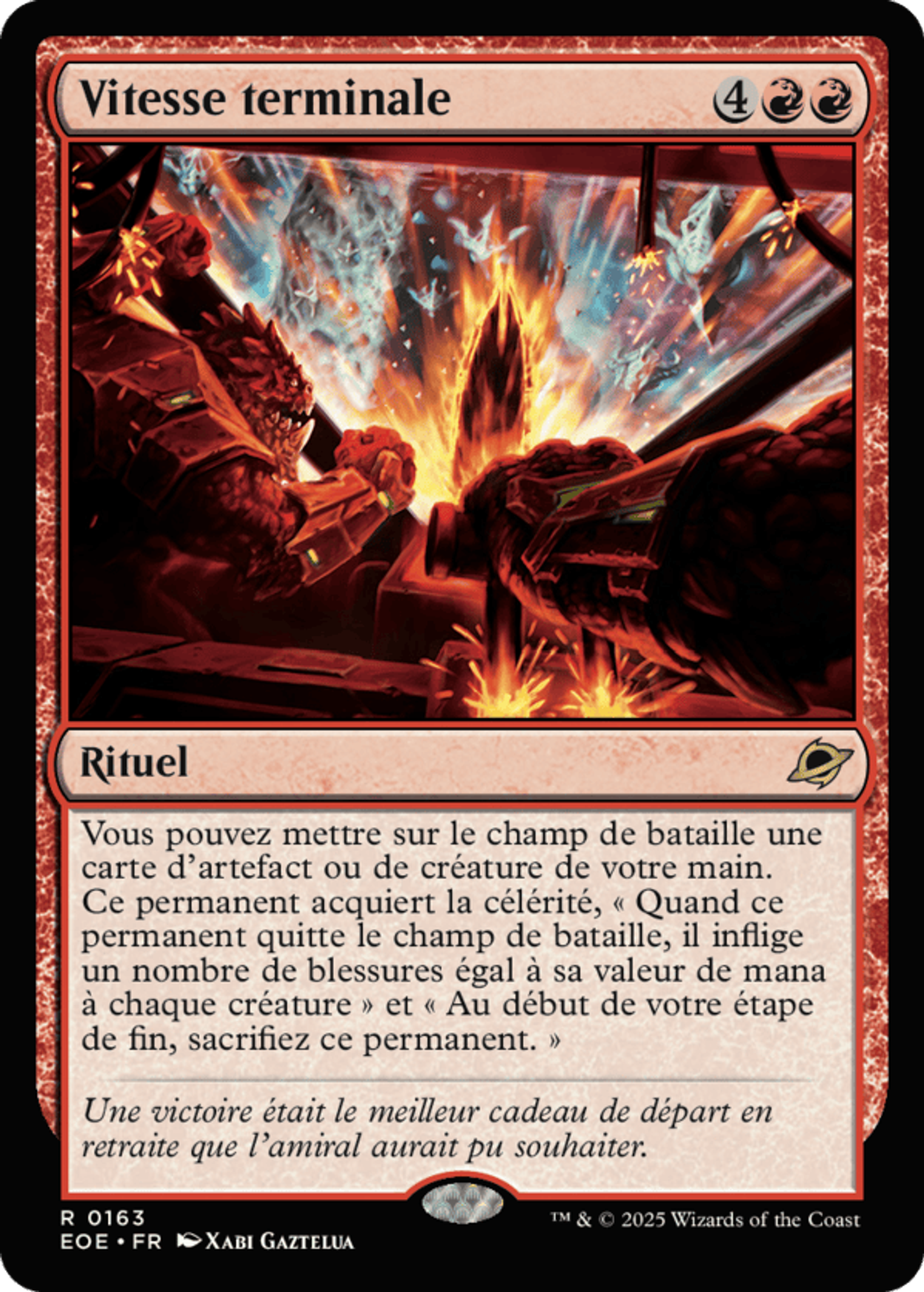 Vitesse terminale — Edge of Eternities — Magic: The Gathering