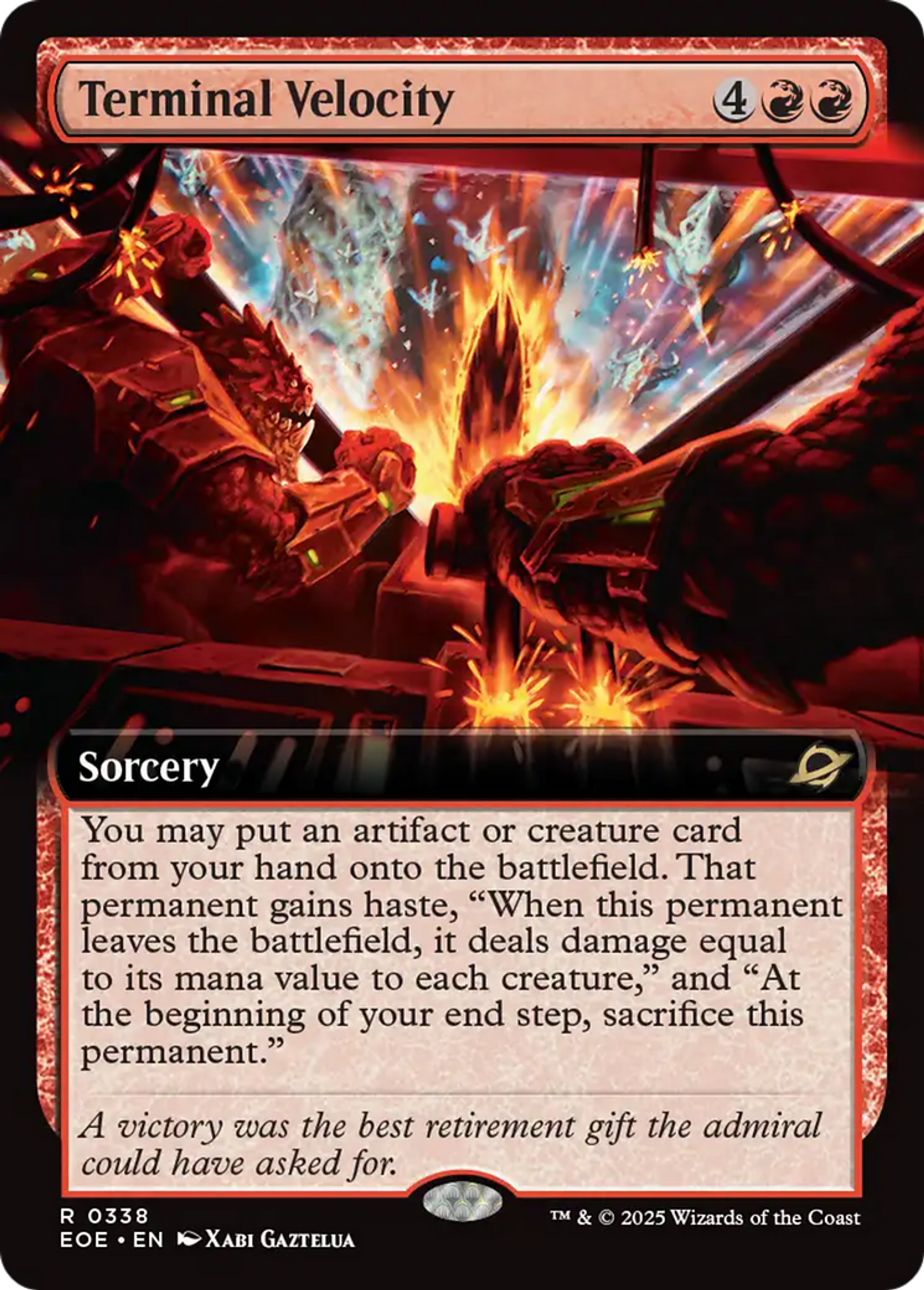 Vitesse terminale — Edge of Eternities — Magic: The Gathering