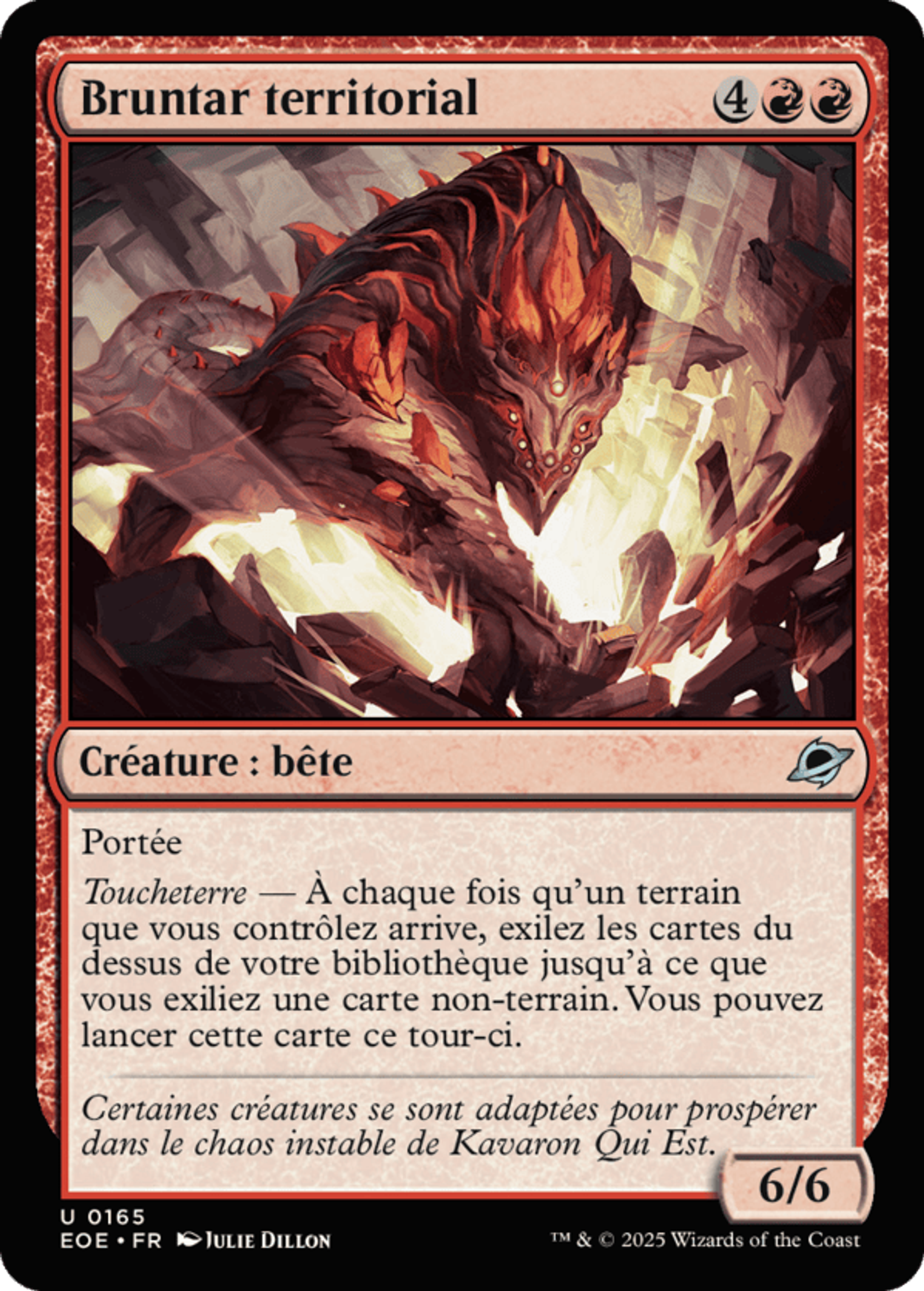 Bruntar territorial — Edge of Eternities — Magic: The Gathering