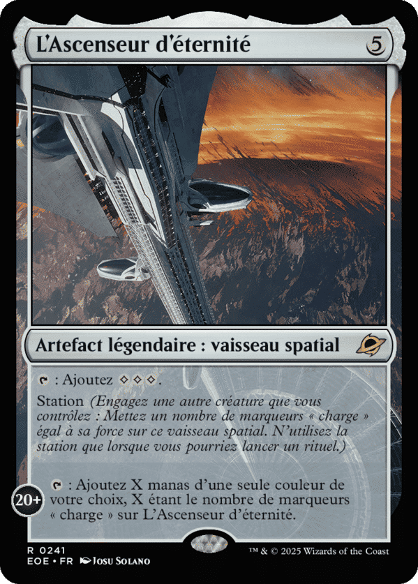 L'Ascenseur d'éternité — Edge of Eternities — Magic: The Gathering