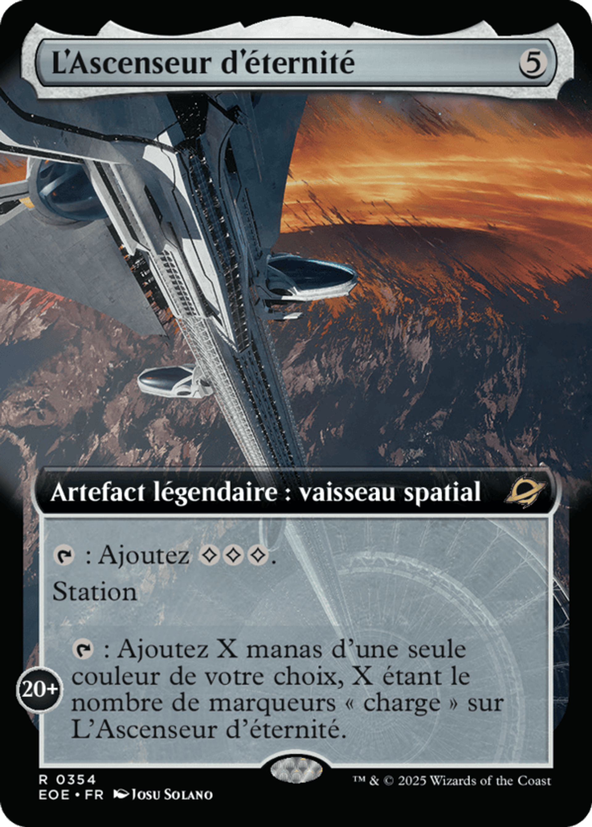 L'Ascenseur d'éternité — Edge of Eternities — Magic: The Gathering