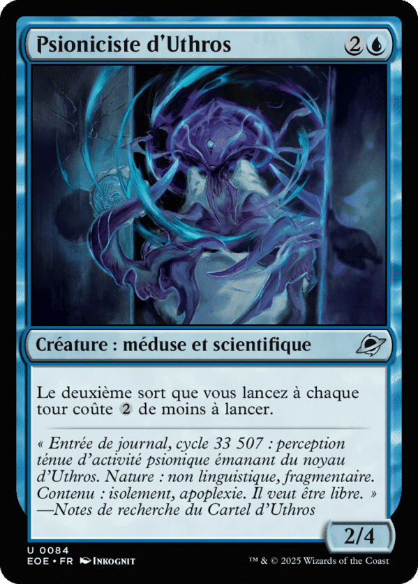 Psioniciste d'Uthros — Edge of Eternities — Magic: The Gathering