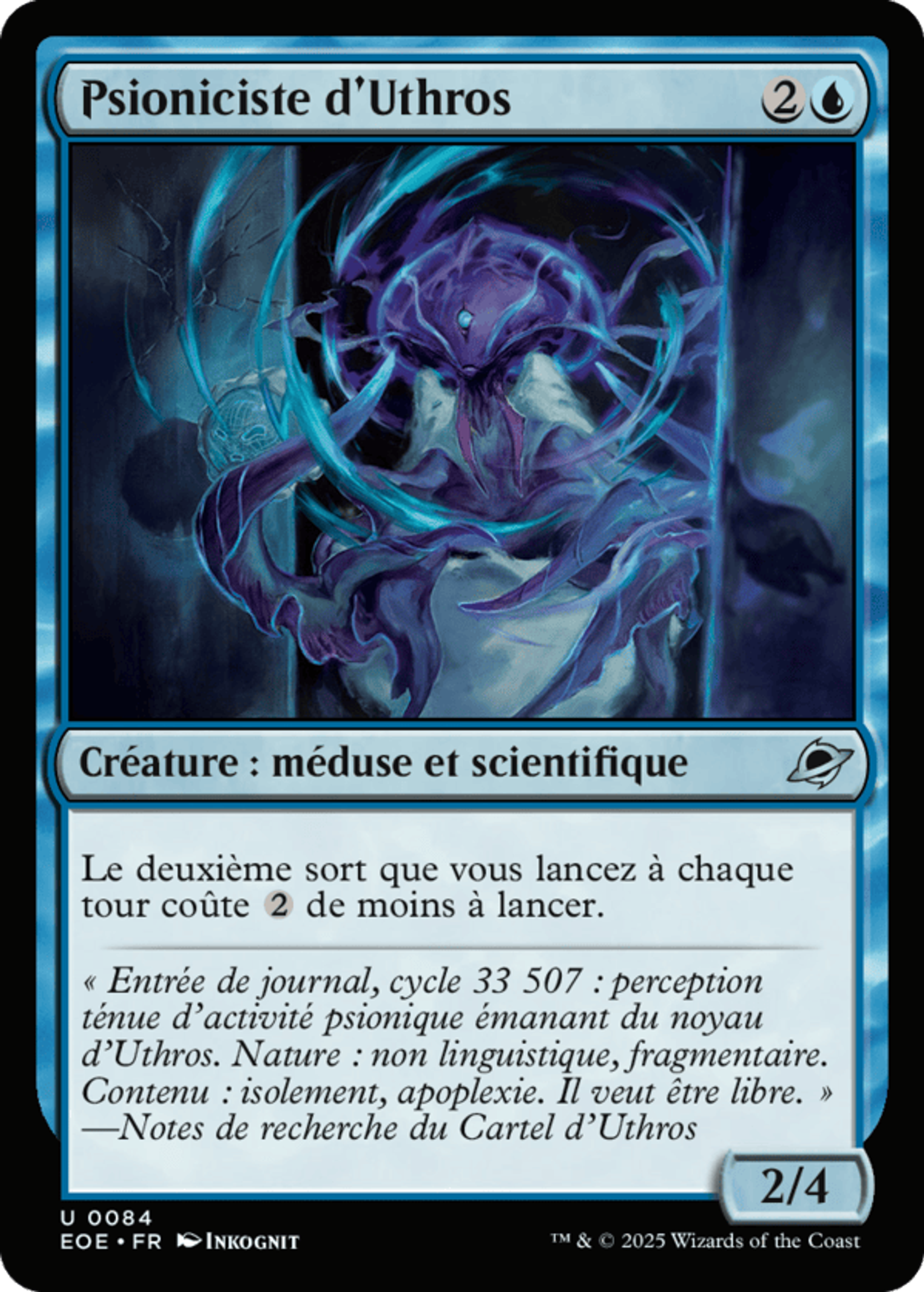 Psioniciste d'Uthros — Edge of Eternities — Magic: The Gathering