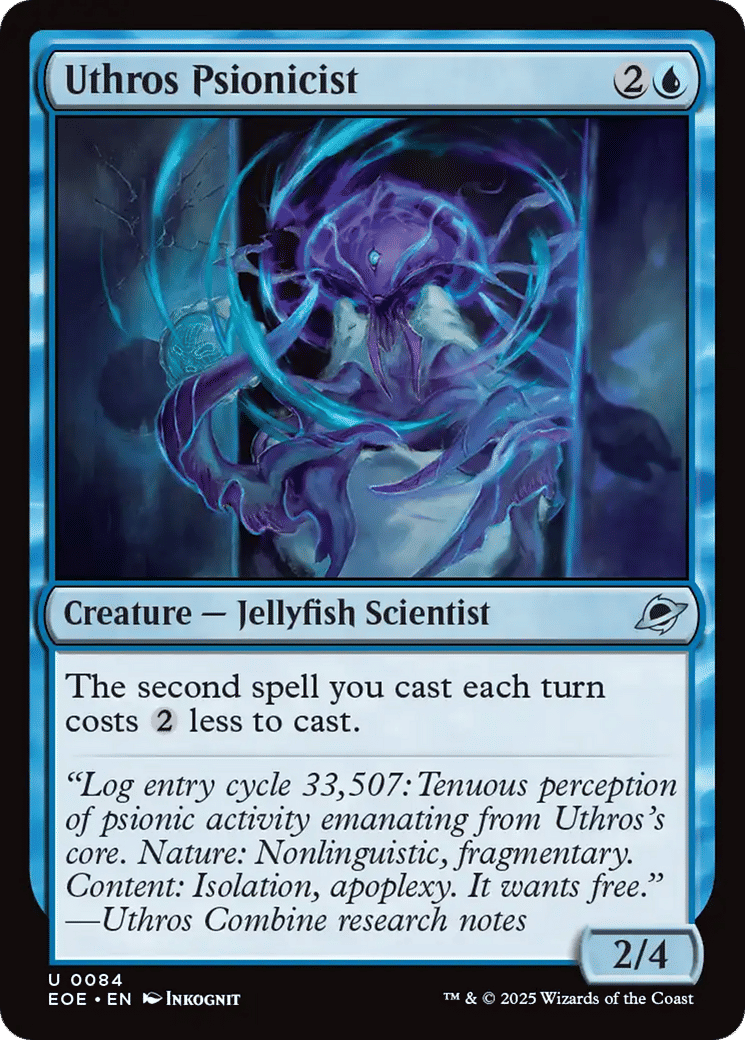 Uthros Psionicist — Edge of Eternities — Magic: The Gathering